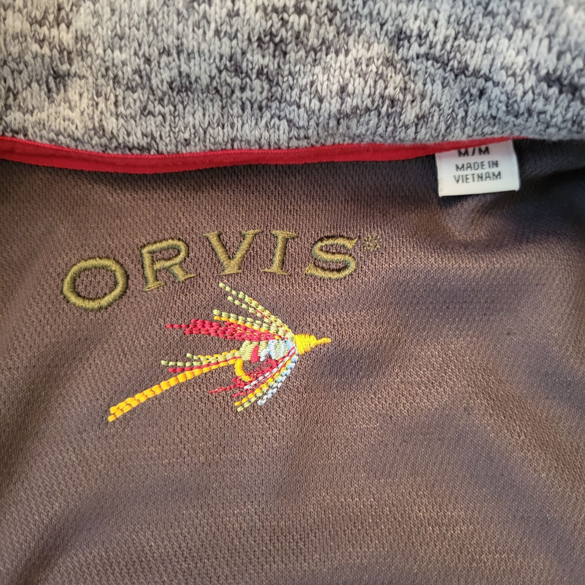 Orvis Orvis Heather Gray Full Zip Fleece Vest Zippered Pockets TRO Size US M / EU 48-50 / 2 - 3 Thumbnail