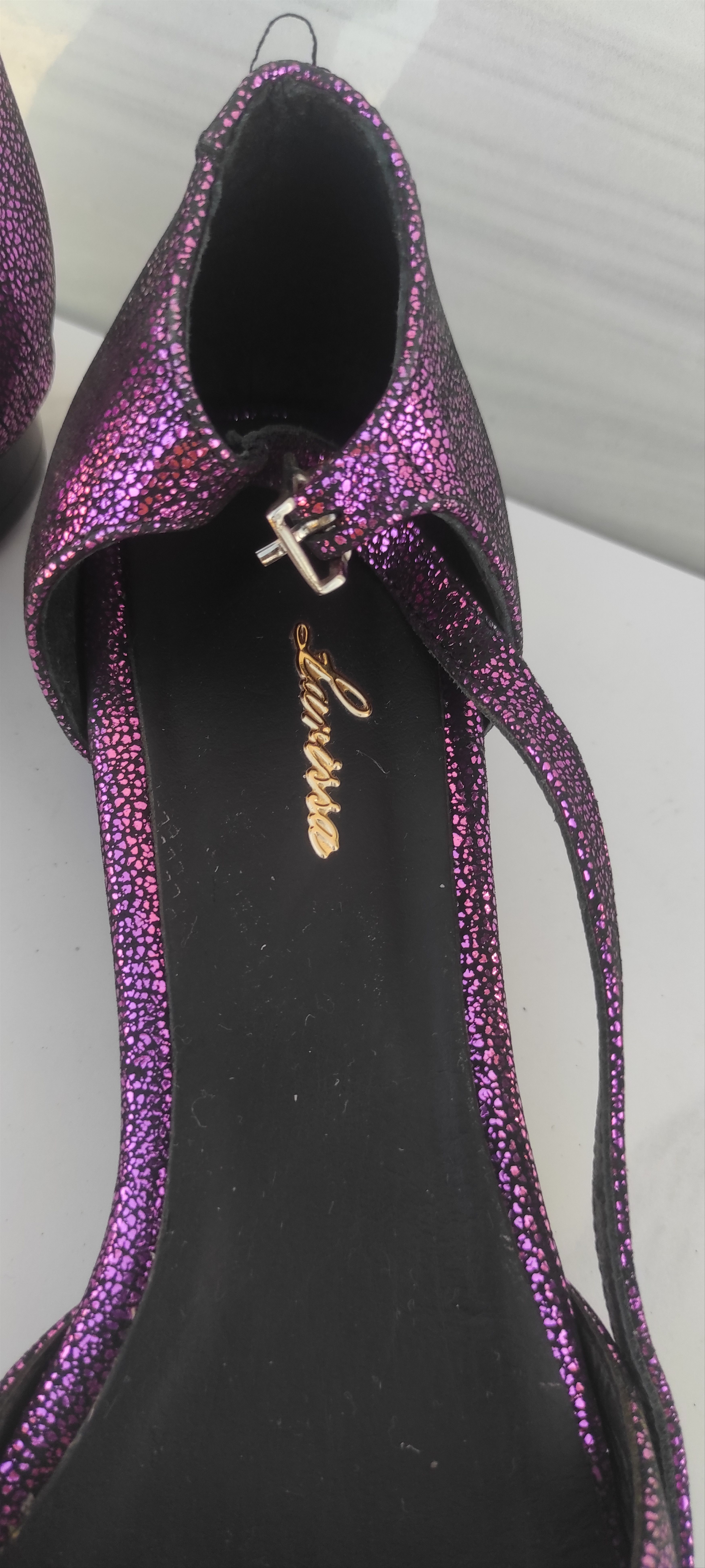 Other Larissa Ballerina Flat Women Sparkling Glitter Shoes Size US 10 / IT 40 - 5 Thumbnail