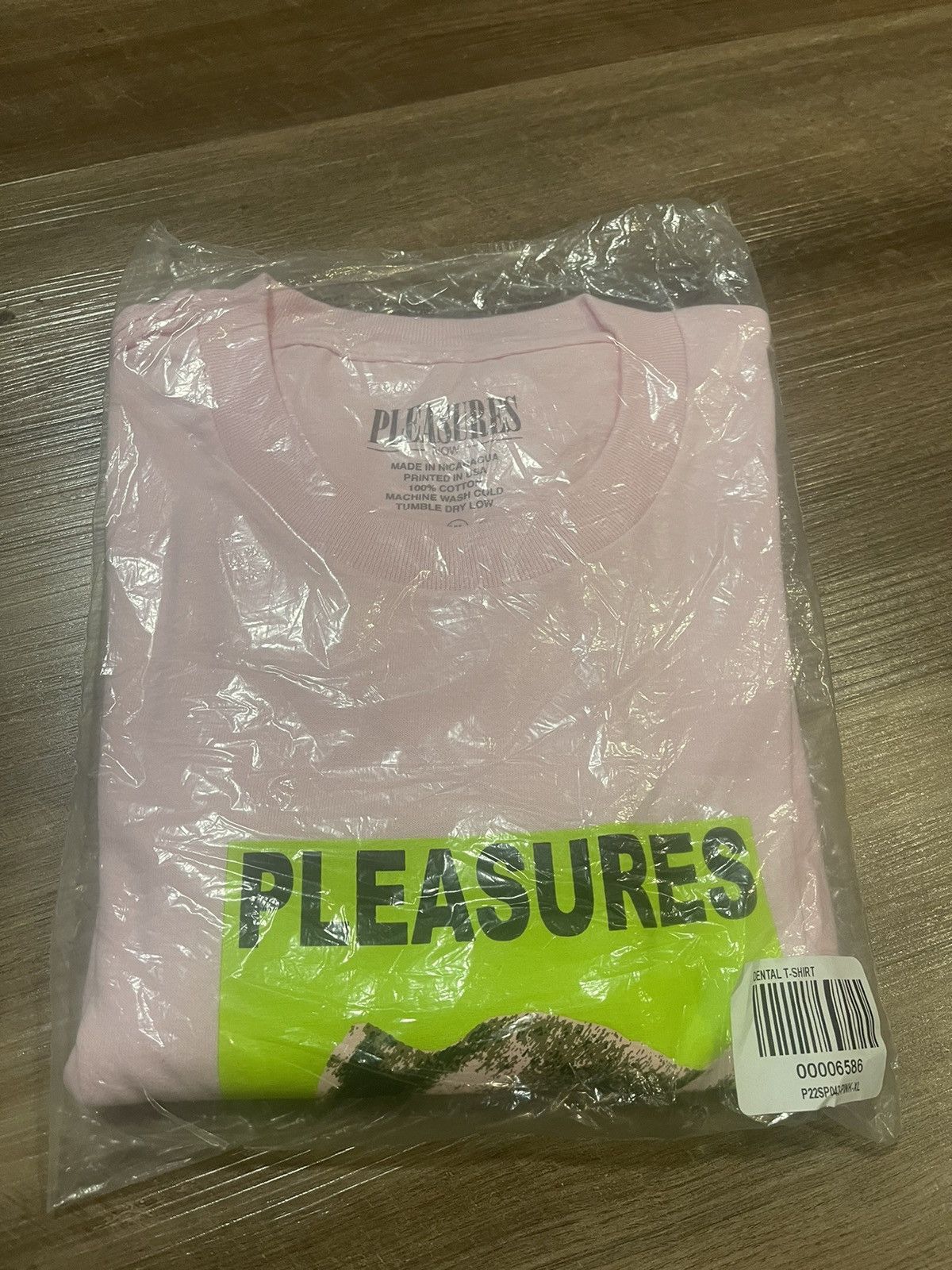 Pleasures Pleasures Dental T-Shirt - Pink Size US XL / EU 56 / 4 - 3 Thumbnail
