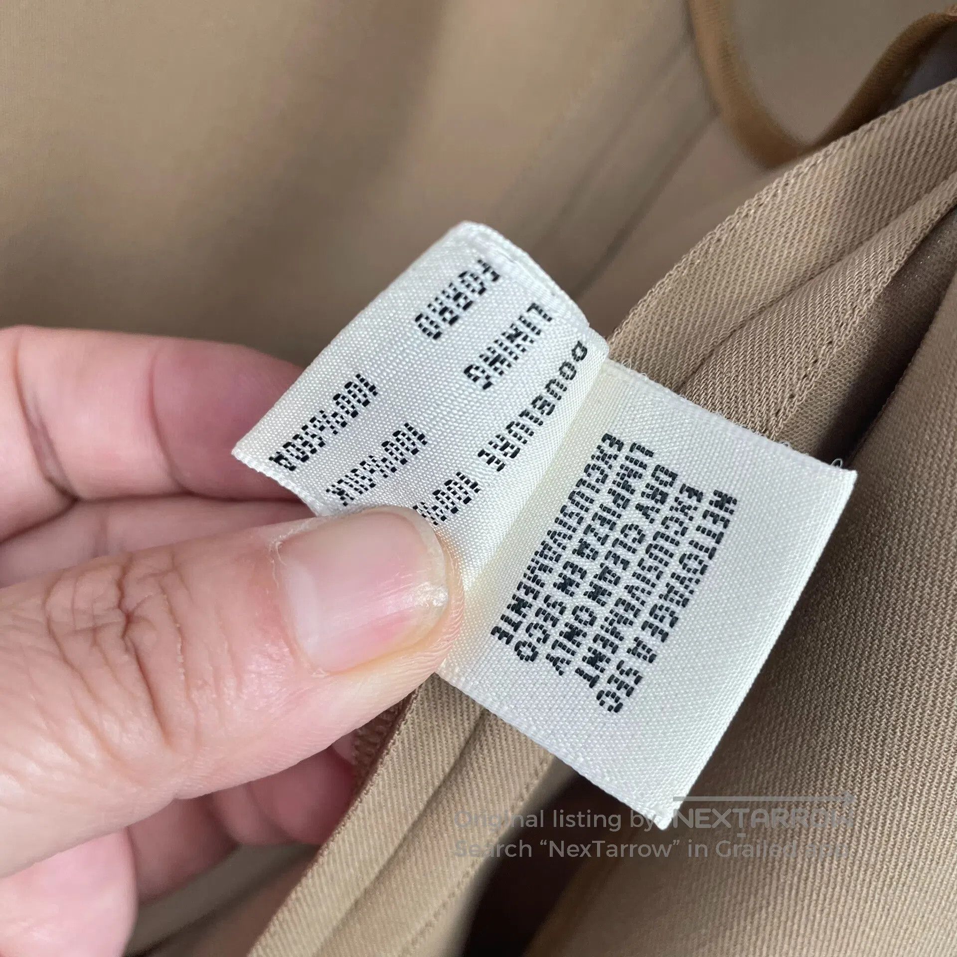 Hermes Hermes Khaki long-sleeve blazer| Size S / US 4 / IT 40 - 7 Thumbnail
