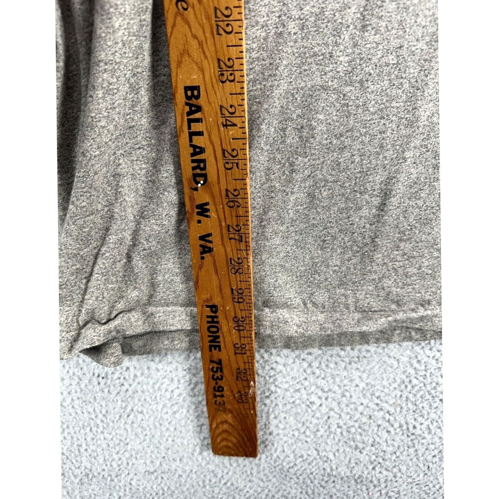 Polo Ralph Lauren Polo Ralph Lauren V-Neck T-Shirt Large 2XB Big Gray Pony Short Sleeve Tee Mens Size US XXL / EU 58 / 5 - 7 Thumbnail