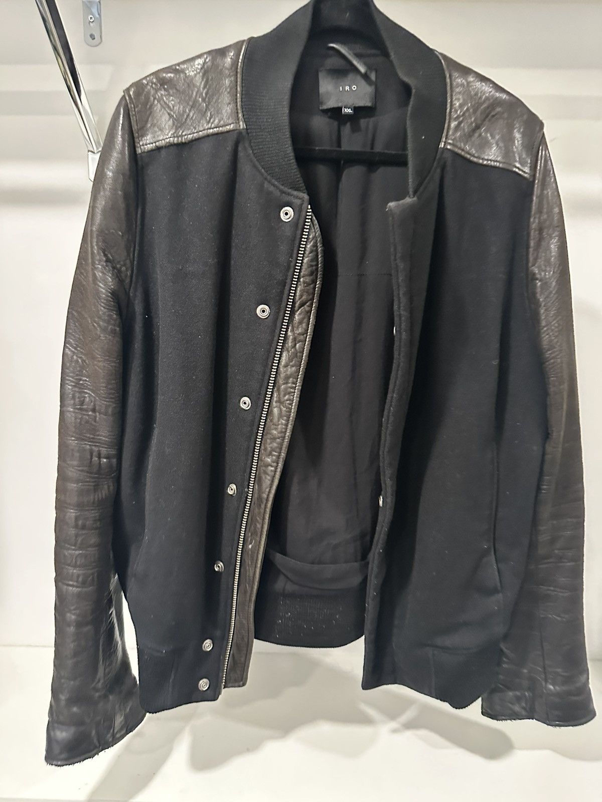 Iro Iro Mens Leather Jacket Size US XXL / EU 58 / 5 - 3 Thumbnail
