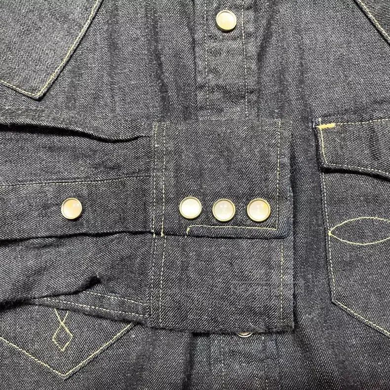 RRL Ralph Lauren RRL Ralph Lauren Western denim shirt Size US S / EU 44-46 / 1 - 8 Thumbnail