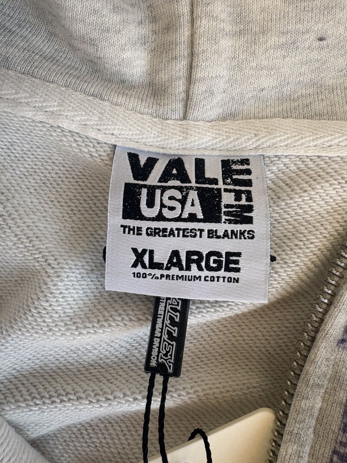 Vale Vale Army Zip Up Gray Size US XL / EU 56 / 4 - 5 Thumbnail