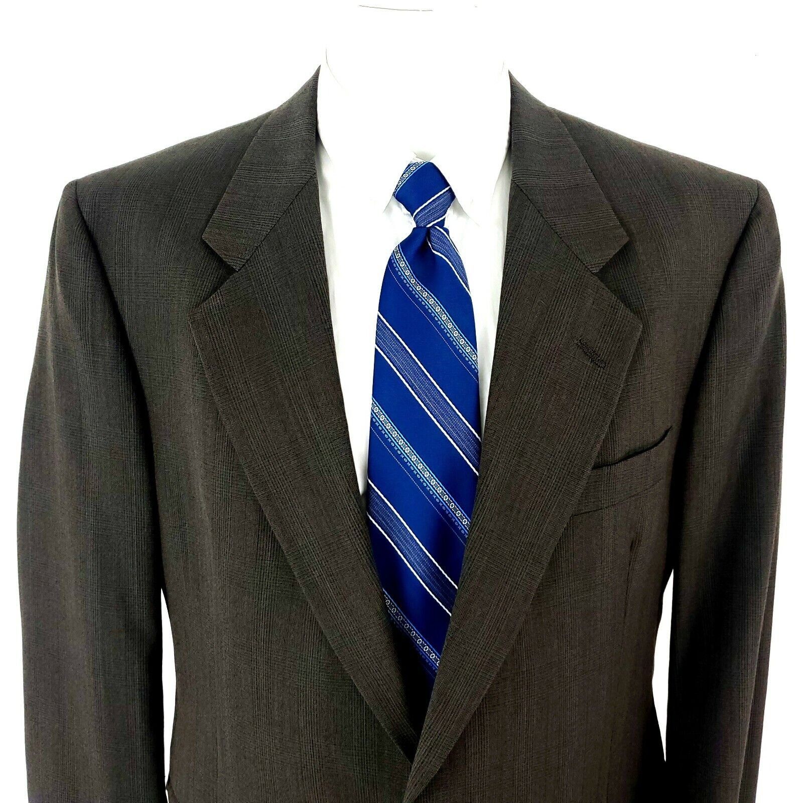 Hart Schaffner Marx Hart Schaffner Marx Wool 2 Button Blazer 42R Green Sport Coa Size 42R - 1 Thumbnail