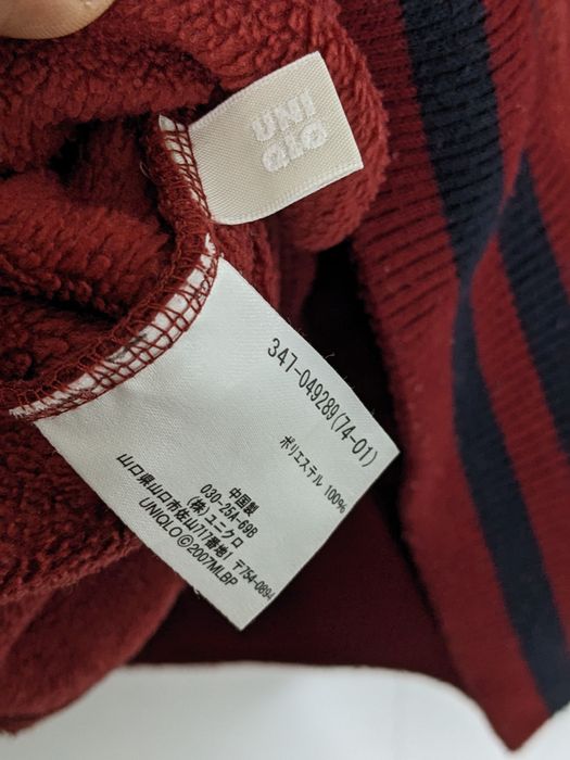 Uniqlo Red Sox Boston Uniqlo Major League Baseball Fleece Jacket | Grailed