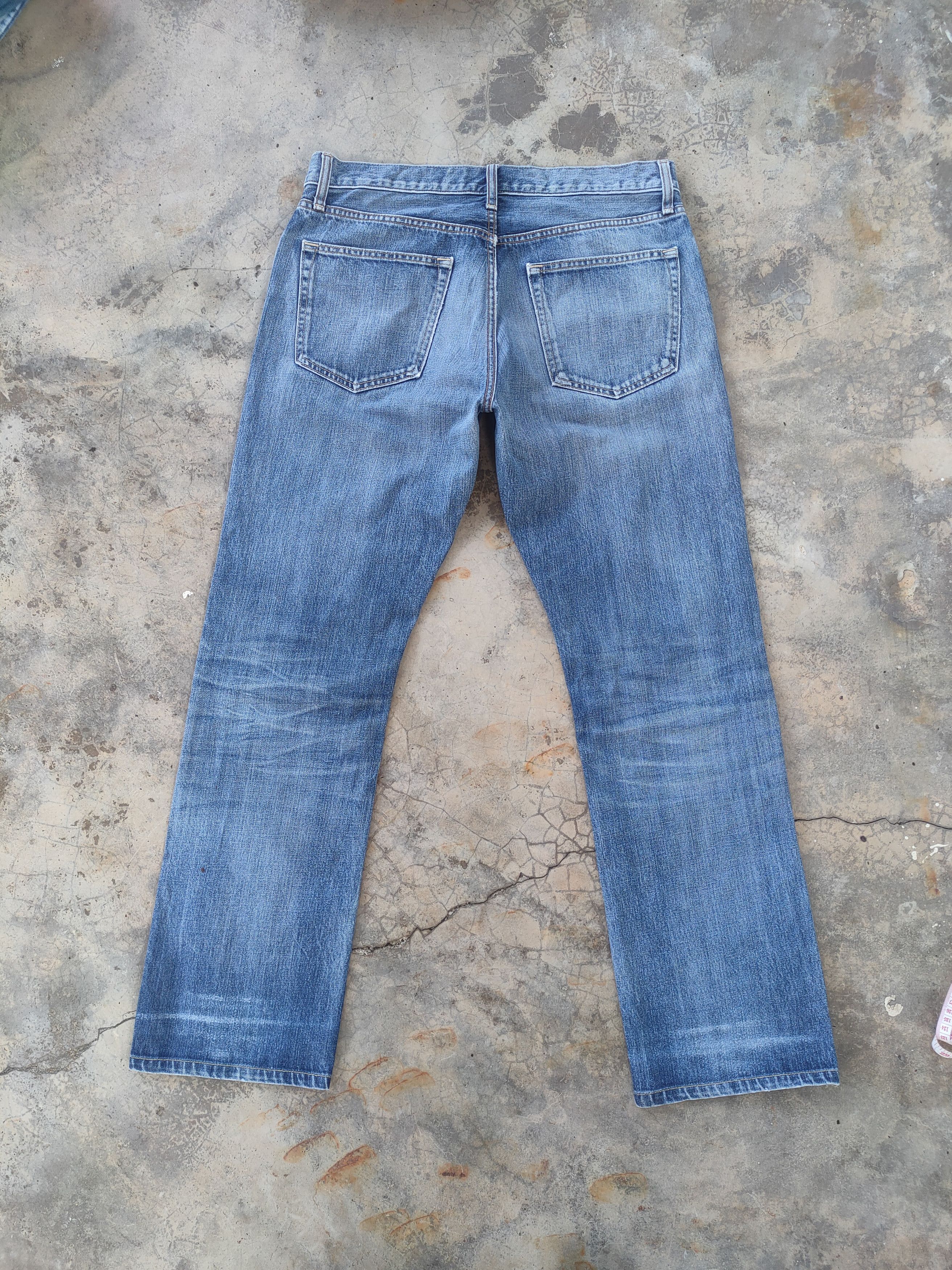 Japanese Brand W34 VINTAGE JAPANESE FADED RIPPED JEANS DENIM PANTS Size US 34 / EU 50 - 8 Thumbnail