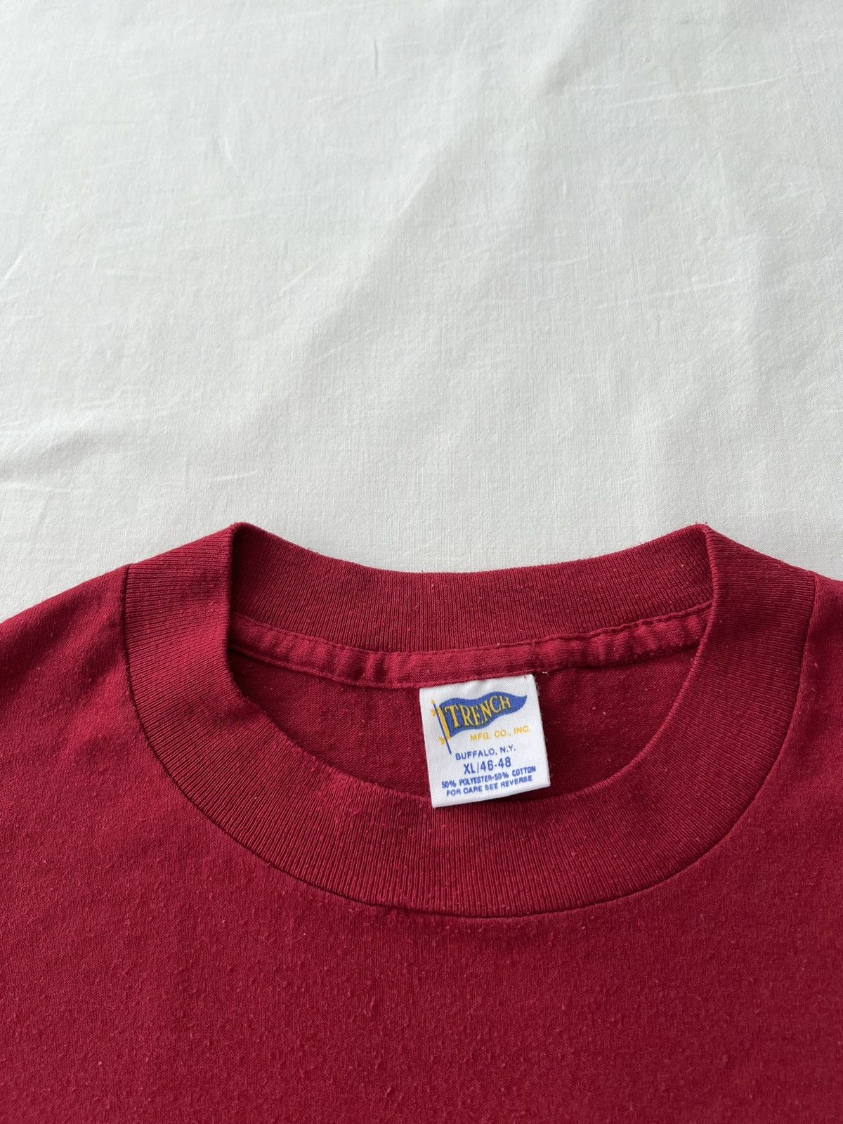 NFL Vintage 90s Washington Redskins NFL Football Trench T-shirt Size US L / EU 52-54 / 3 - 10 Thumbnail
