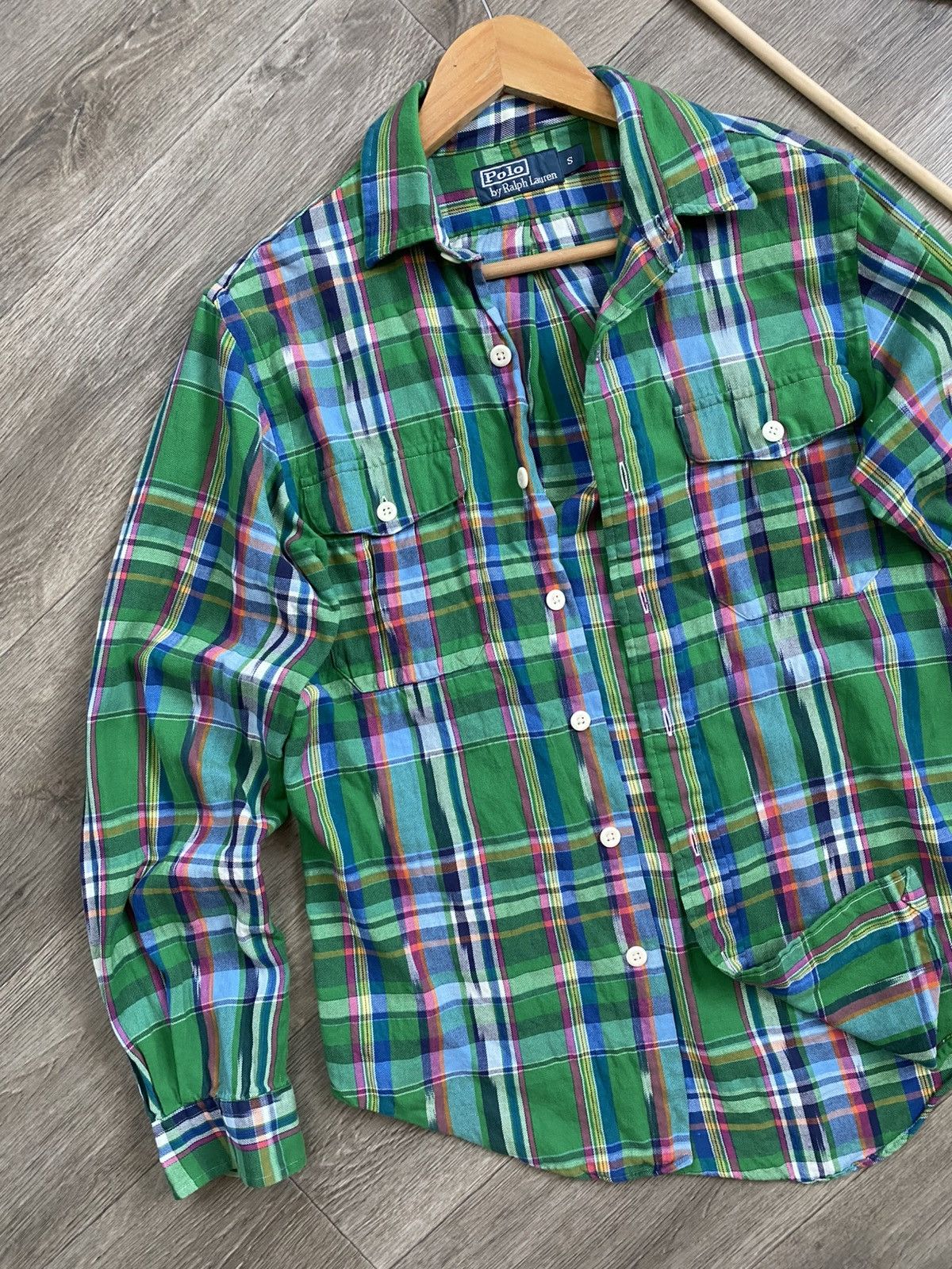 Polo Ralph Lauren 🫧 POLO Ralph Lauren Vintage Shirt Button Up Men’s S Size US S / EU 44-46 / 1 - 2 Thumbnail