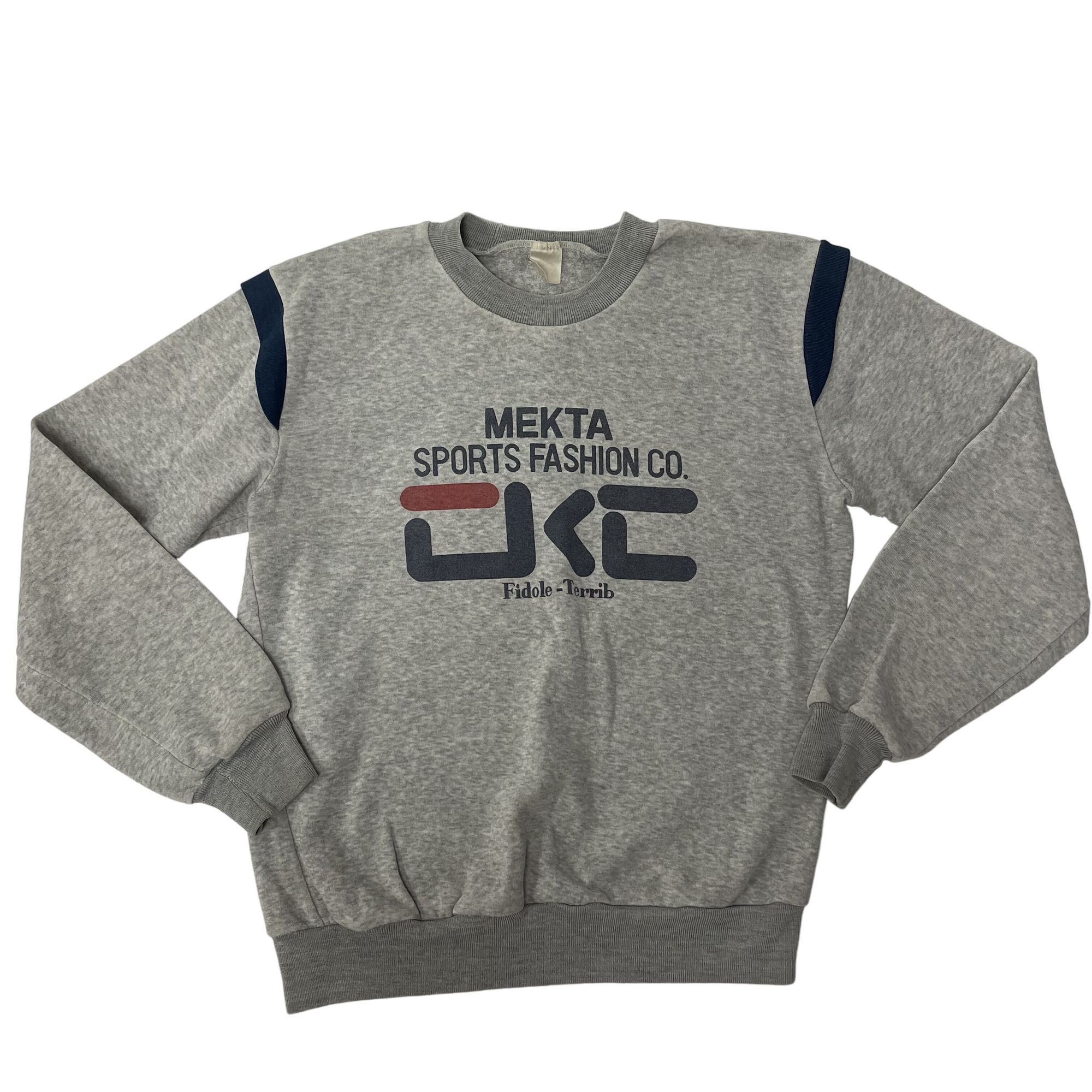 Other Vtg MEKTA Sports Fashion Fidole-Terrib TRI BLEND Sweatshirt Size US S / EU 44-46 / 1 - 1 Thumbnail