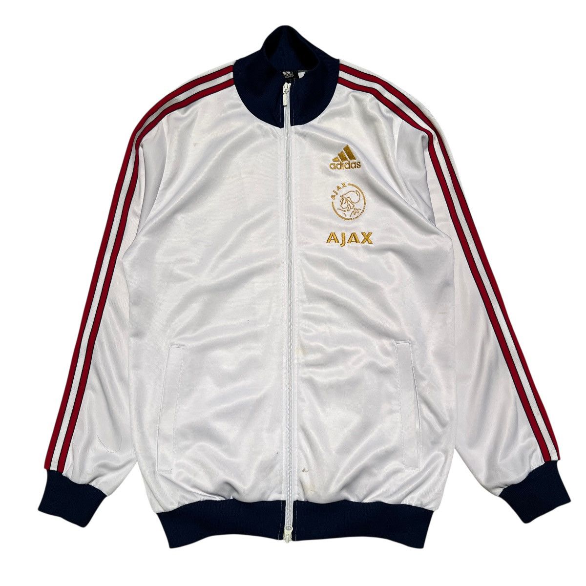 Adidas 🔥 ADIDAS AJAX AMSTERDAM SWEARTER JACKET Size US M / EU 48-50 / 2 - 1 Thumbnail
