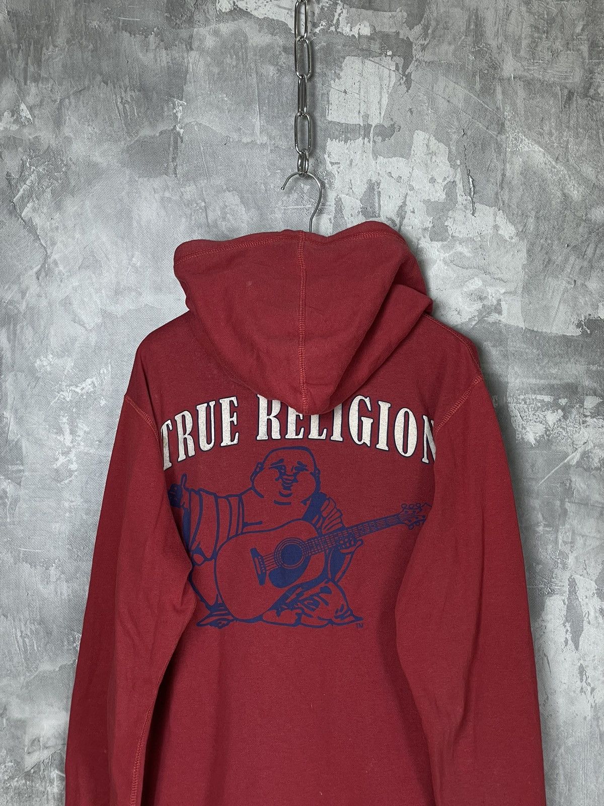 True Religion True Religion Big Buddha Logo Zip Up Hoodie y2k Drip Size US L / EU 52-54 / 3 - 3 Thumbnail