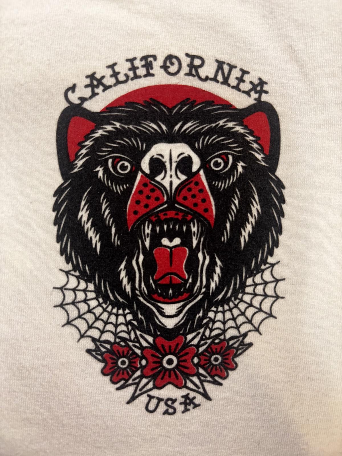Designer Vintage California Bear Graphic T-Shirt Size US S / EU 44-46 / 1 - 4 Thumbnail