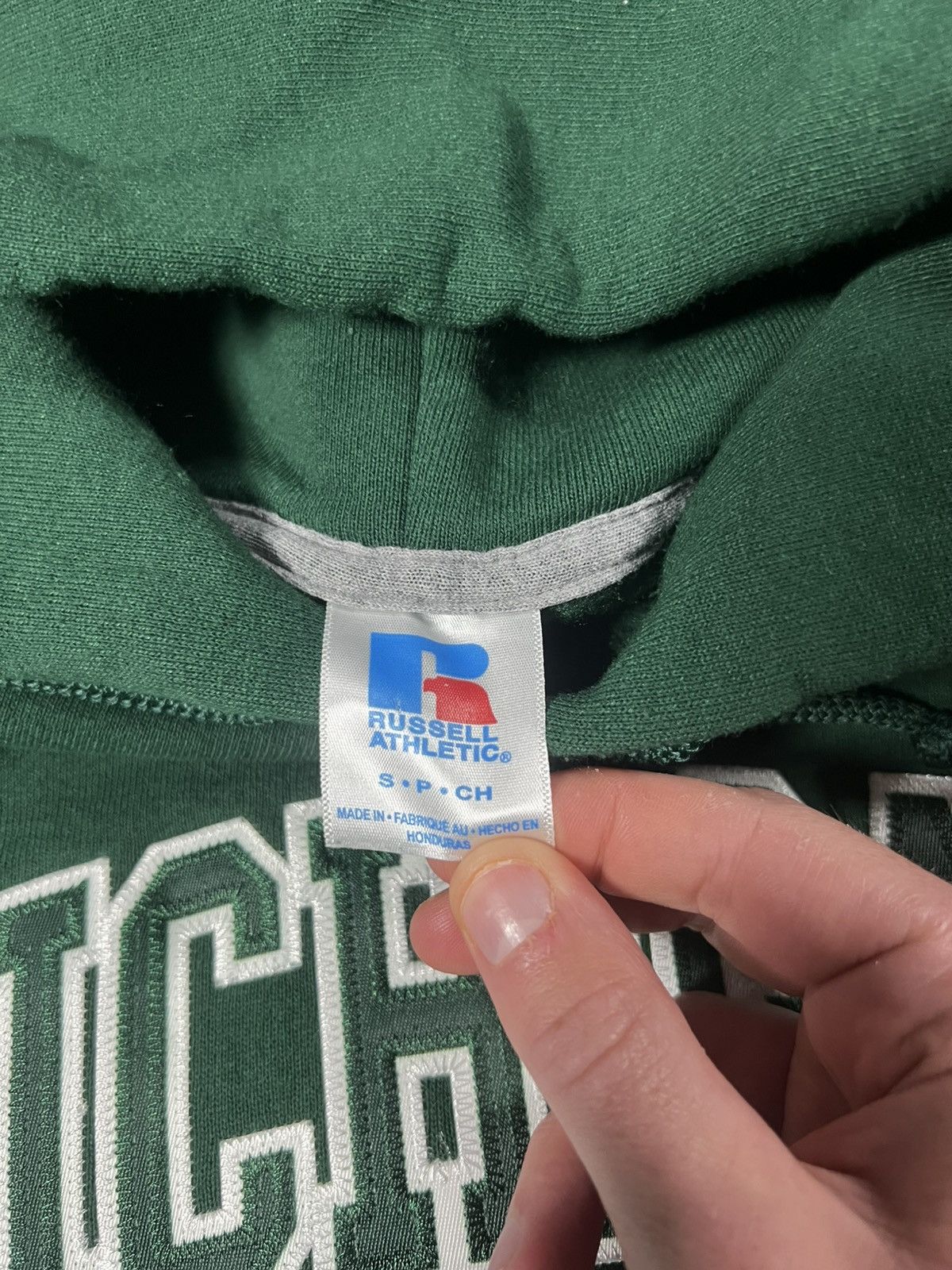 NCAA Vintage Y2k Michigan State Spartans Russell Fall Sweatshirt Size US S / EU 44-46 / 1 - 3 Thumbnail