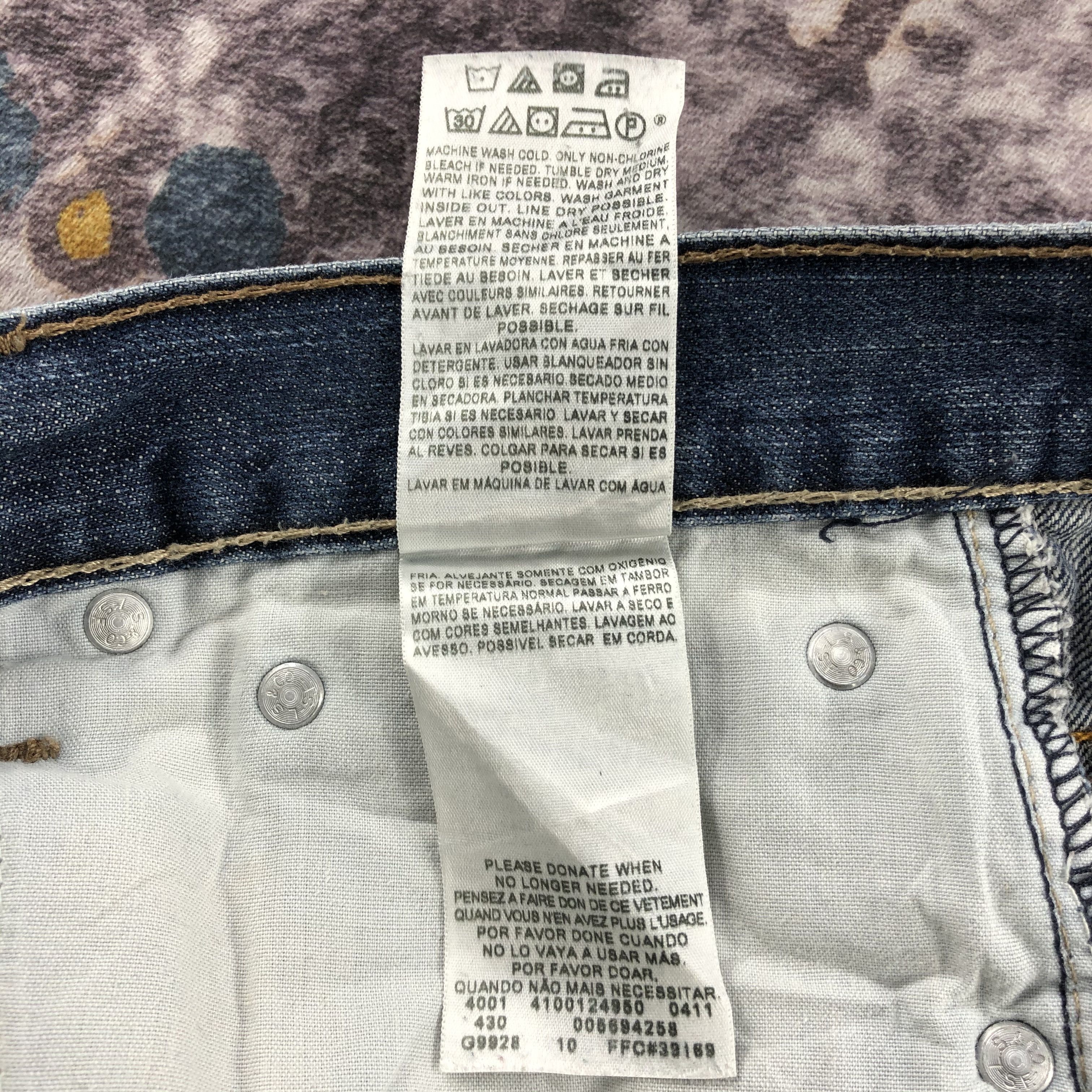 Levi's × Vintage Vintage Blue Wash Levis 569 Jeans-JM2527 Size US 36 / EU 52 - 10 Thumbnail