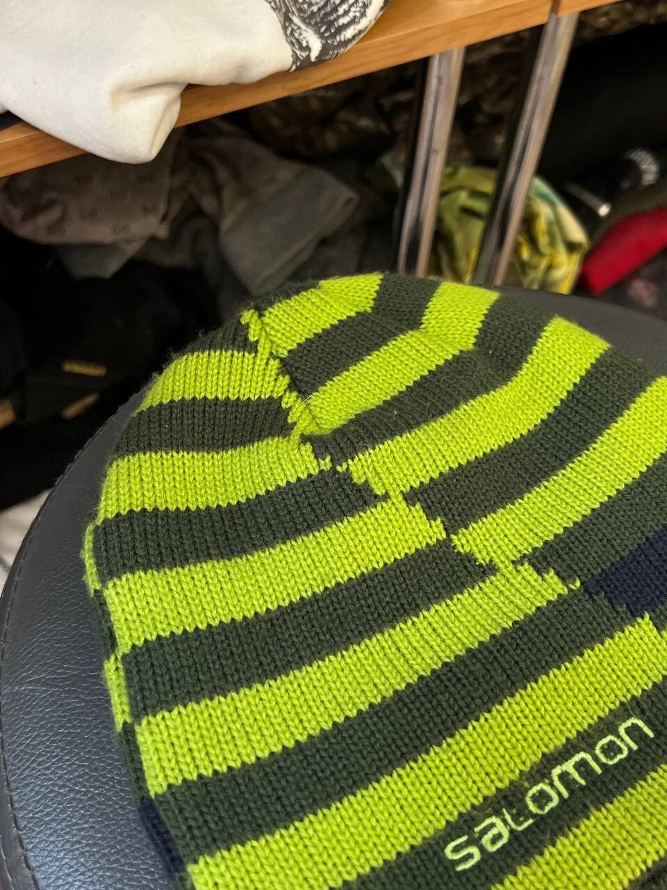 Salomon × Vintage Vintage Gorpcore Salomon Hat Beanie Y2K Size ONE SIZE - 4 Thumbnail