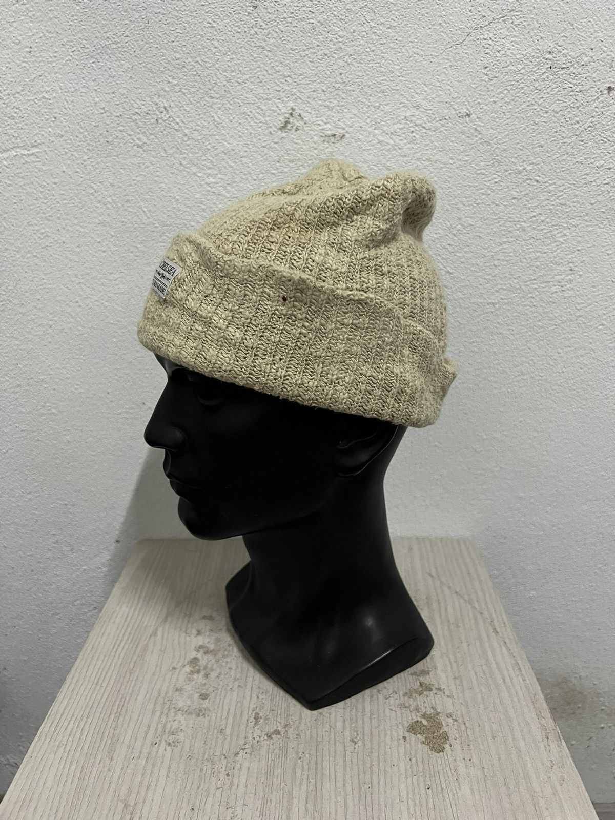 Vintage Vintage Union Made Plain Beanie Hat Size ONE SIZE - 3 Thumbnail