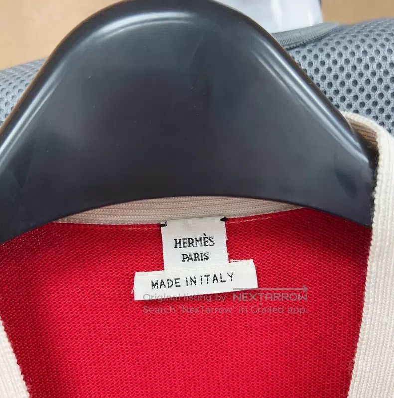 Hermes Hermes Printed Knit Top with Cashmere and Silk Size XS / US 0-2 / IT 36-38 - 4 Thumbnail