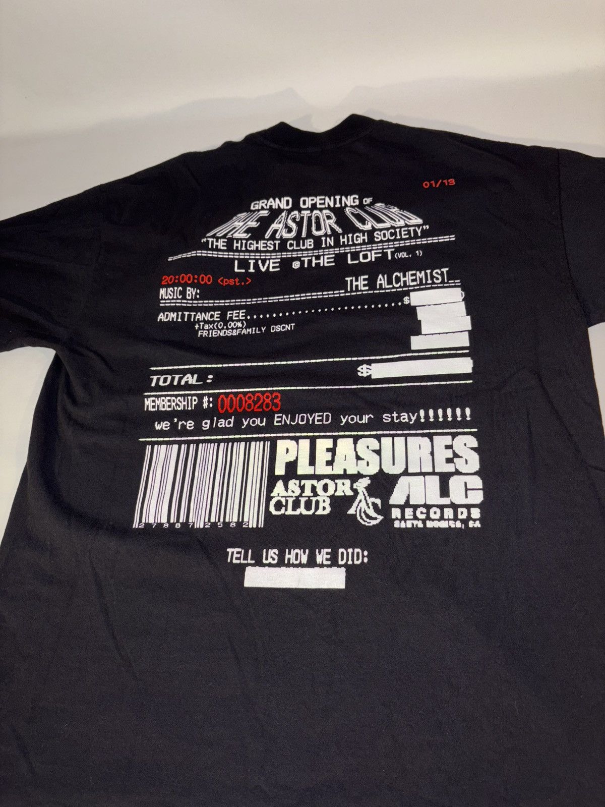 Pleasures Pleasures X The Astor Club The Alchemist Exclusive T-Shirt Size US L / EU 52-54 / 3 - 5 Thumbnail
