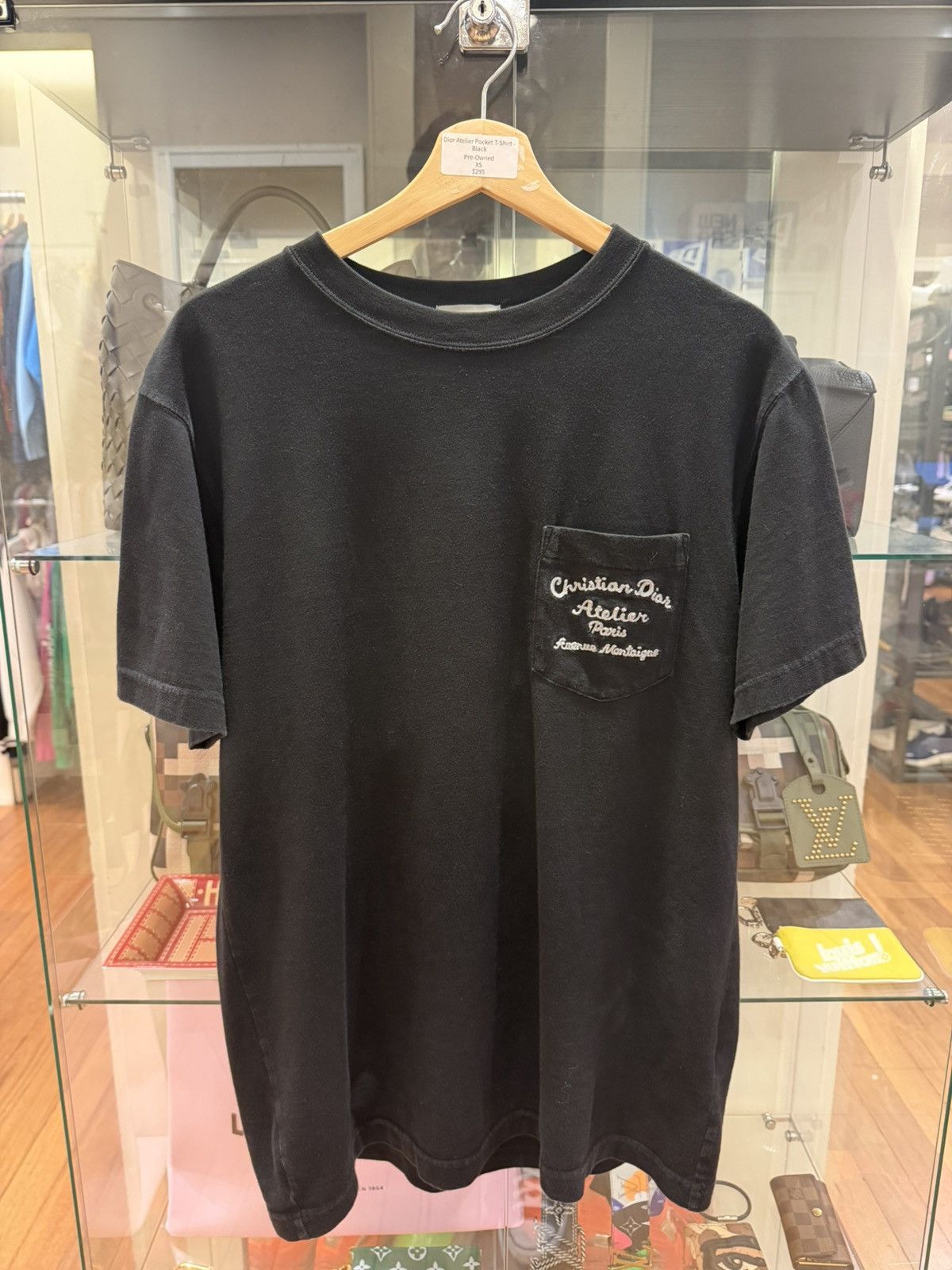 Dior Dior Atelier Pocket T Shirt - Black Size US XS / EU 42 / 0 - 1 Thumbnail