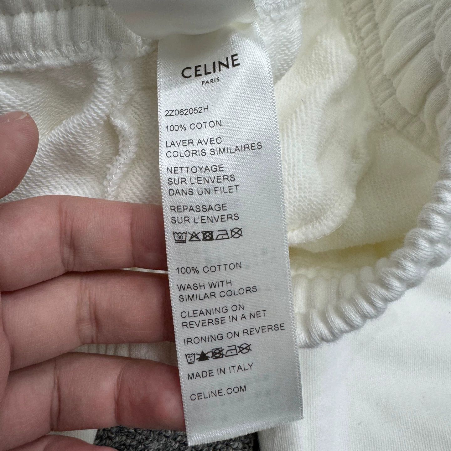 Celine Celine Embroidered Logo Track Pants S Size 26" / US 2 / IT 38 - 3 Thumbnail