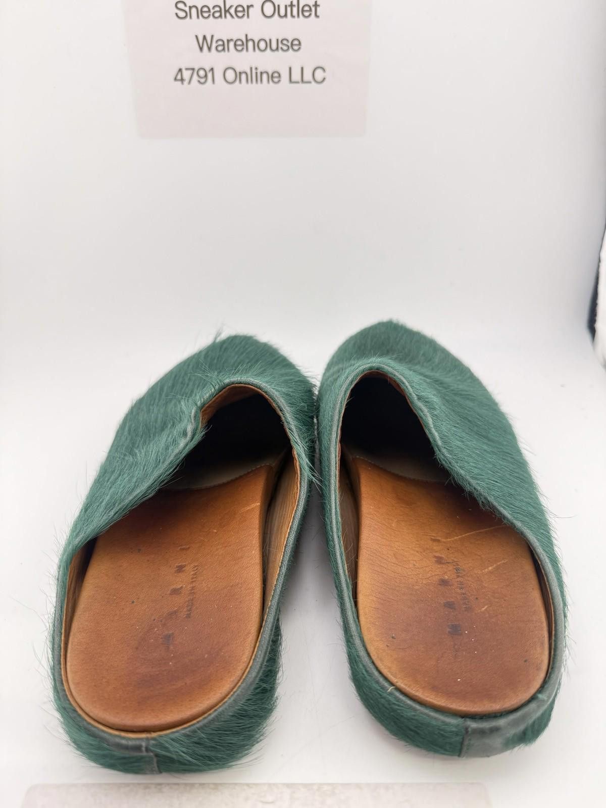 Marni Marni Women's Calf Hair Forest Green EU 39 Used with Box Size US 9 / IT 39 - 4 Thumbnail