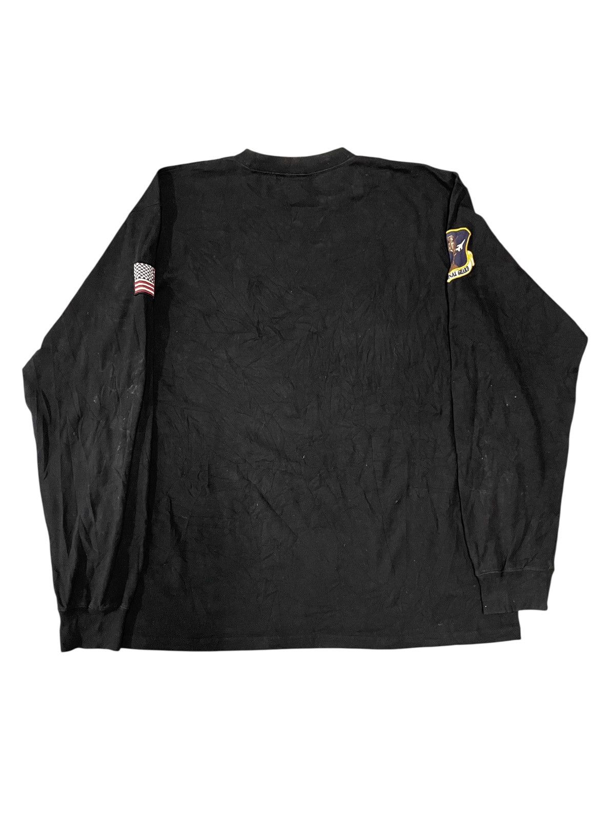 Avirex AVIREX Long Sleeve N.Y. A.N.G. Patch T-Shirt Rare Size US XXL / EU 58 / 5 - 13 Thumbnail