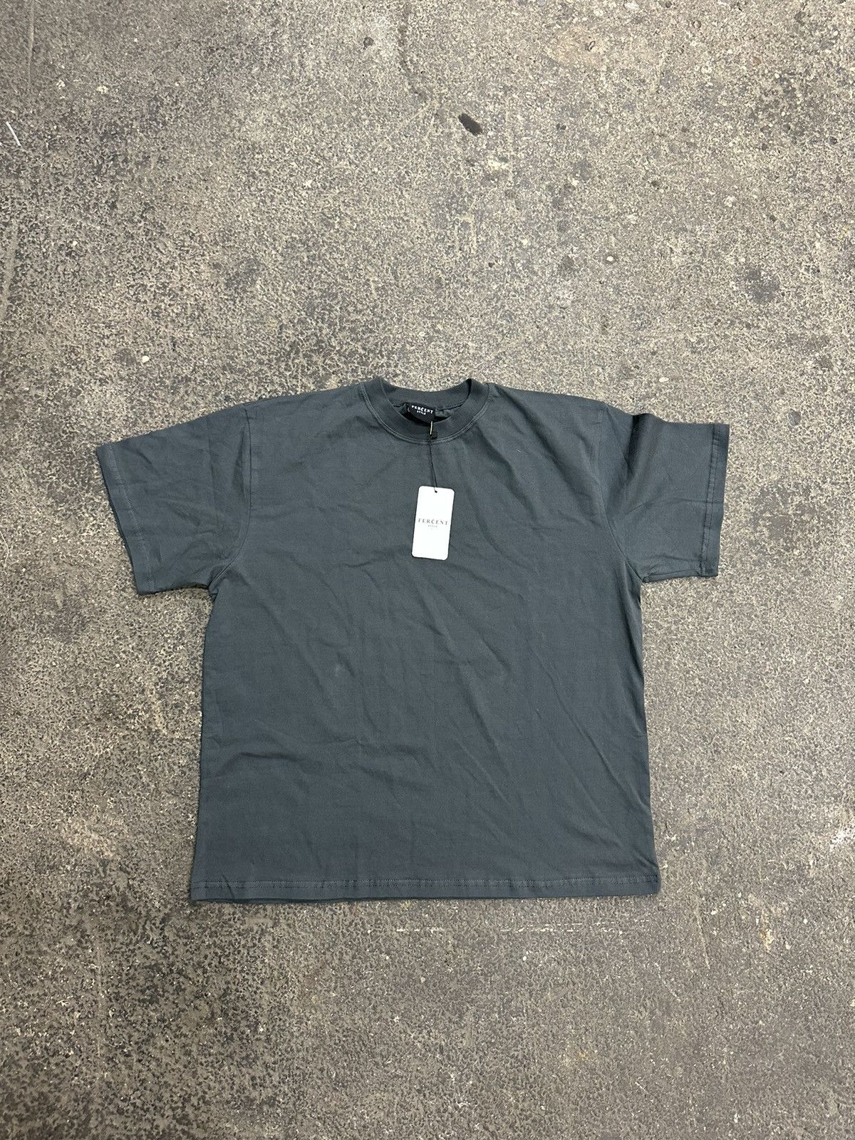 Designer × Vintage Ferecent streetwear nwt grey blank tee Size US L / EU 52-54 / 3 - 2 Thumbnail