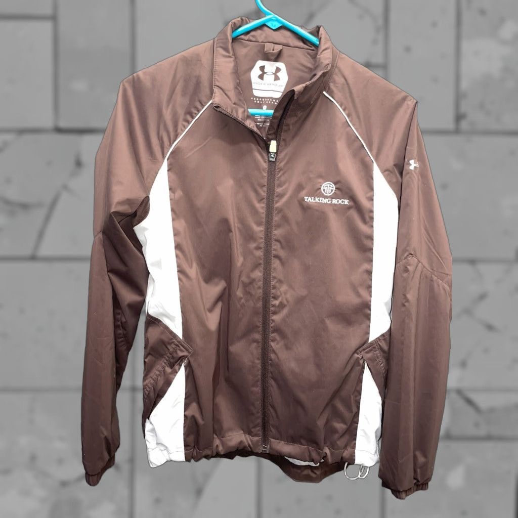 Under Armour Under Armour Jacket Womens S Golf Brown/White Size S / US 4 / IT 40 - 1 Thumbnail