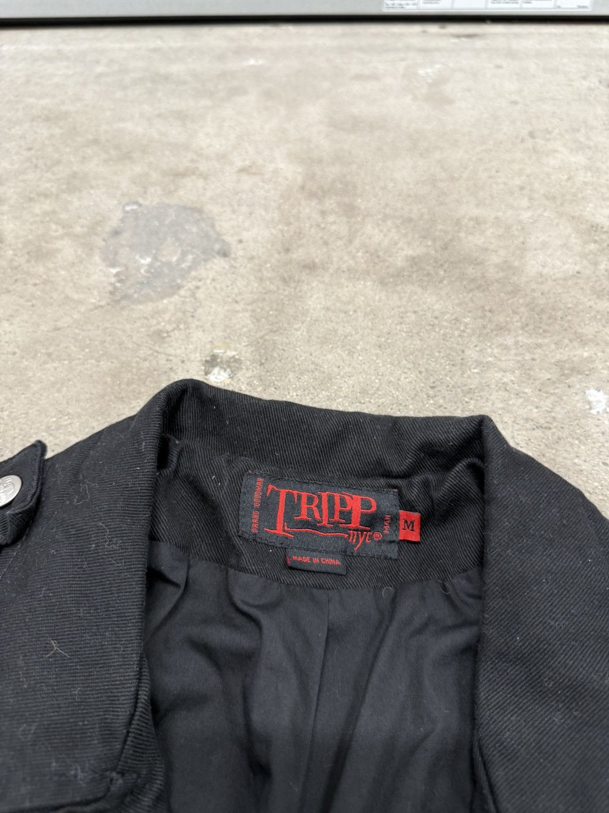Tripp NYC TRIPP NYC RAVER DAANG GOODMAN BIKER MOTORCYCLE GRUBGE JACKET Size US L / EU 52-54 / 3 - 5 Thumbnail