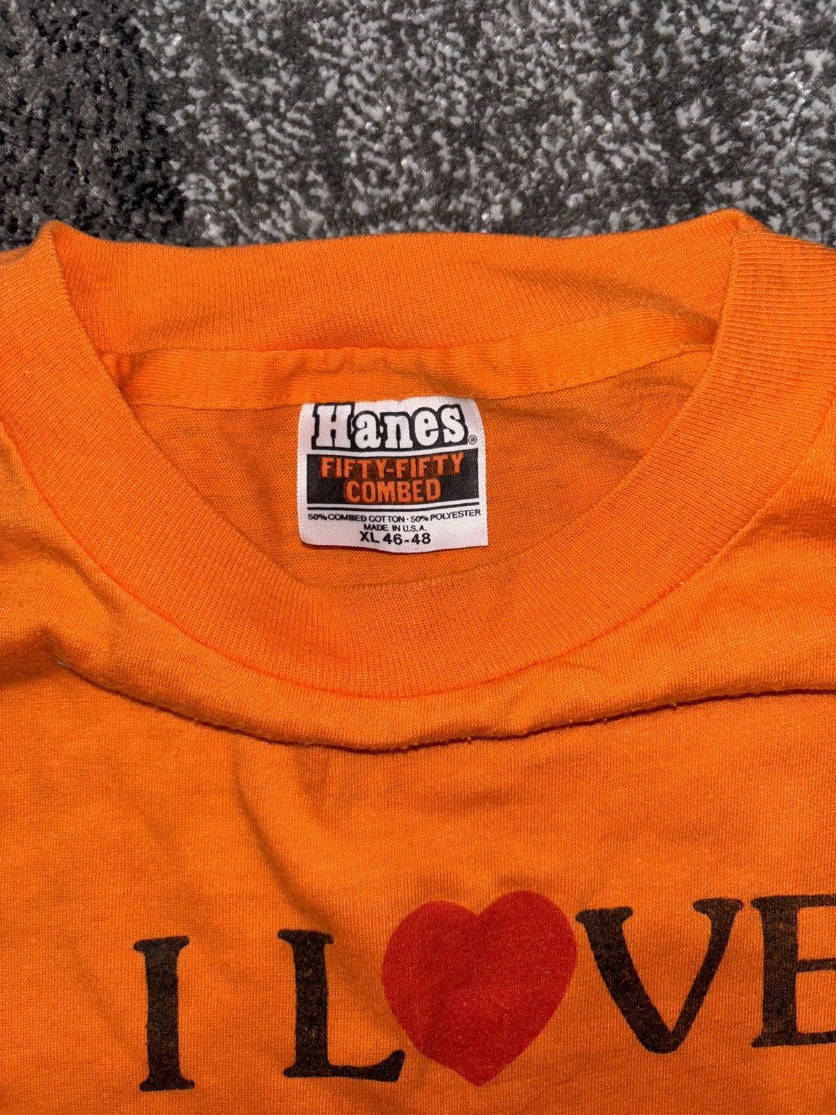 Hanes × Vintage Vintage T Shirt Size US XL / EU 56 / 4 - 3 Thumbnail