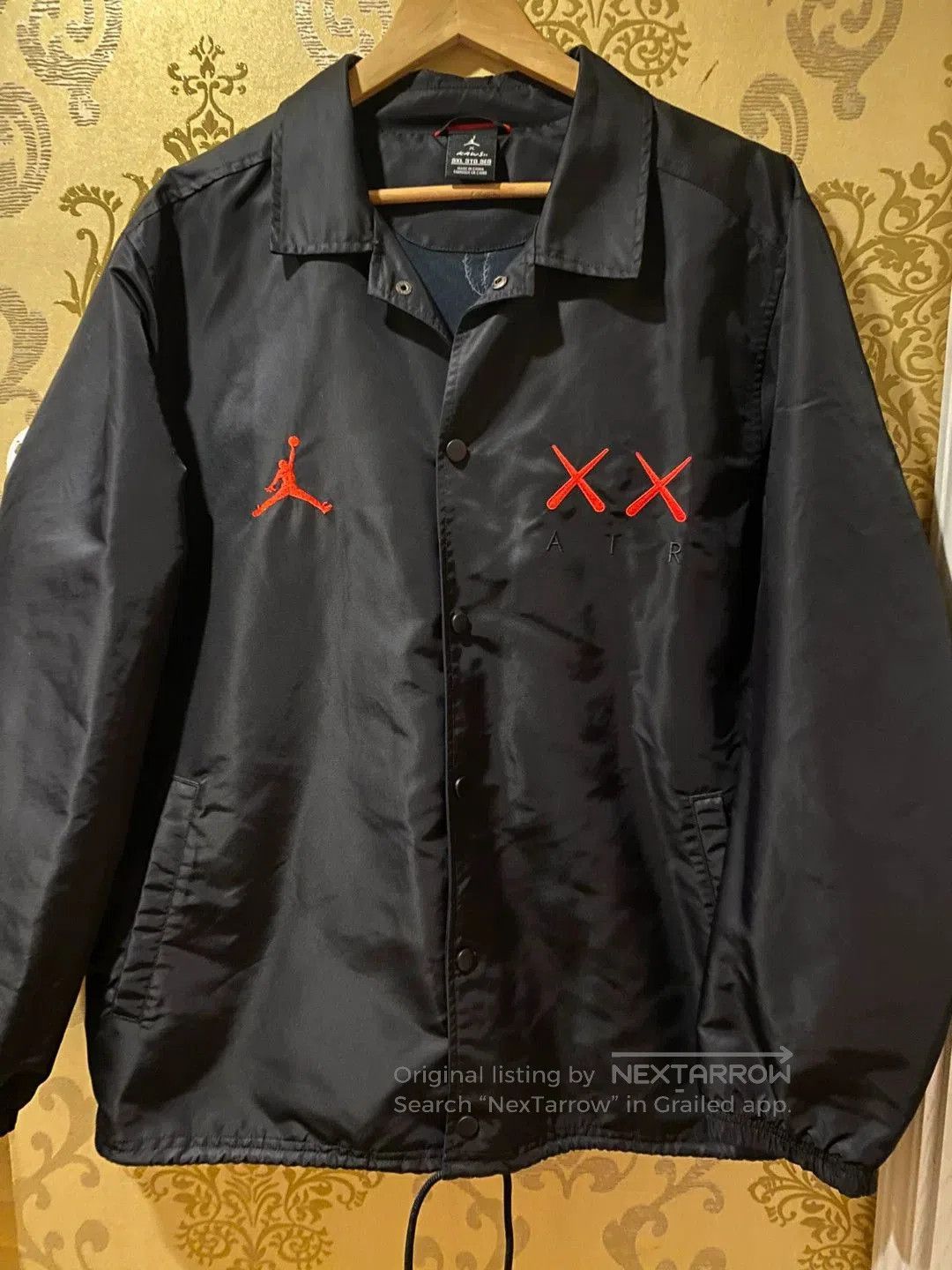 Jordan Brand KAWS X AIR JORDAN 4 COACH JKT. Size US XXL / EU 58 / 5 - 1 Thumbnail
