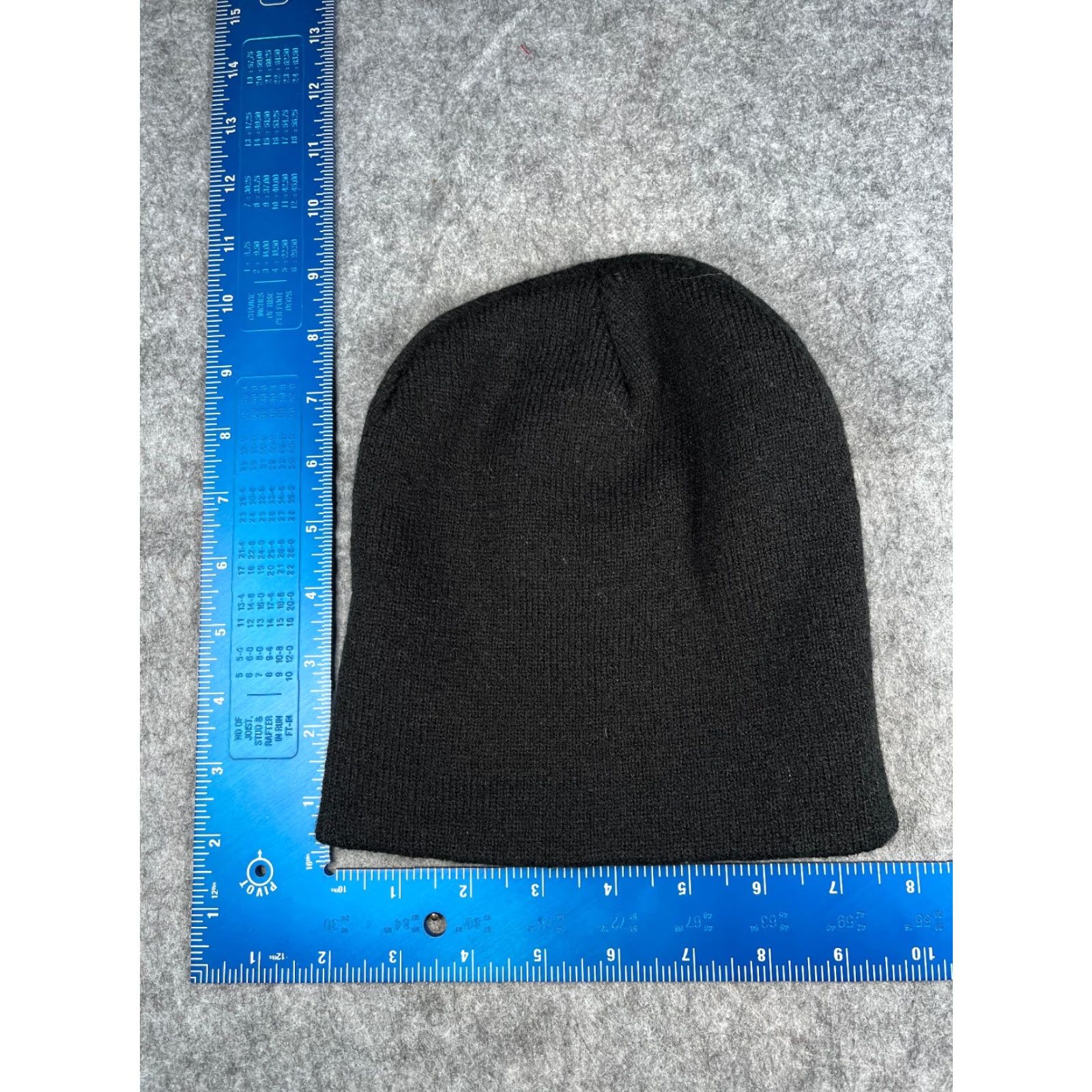 Vintage VINTAGE Summit Supply Beanie Toque Adult One Size Black Knit 100% Acrylic Embroidered Hat/Cap Beanie Unisex Adults Black Knit 100% Acrylic Embroidered Size ONE SIZE - 4 Thumbnail
