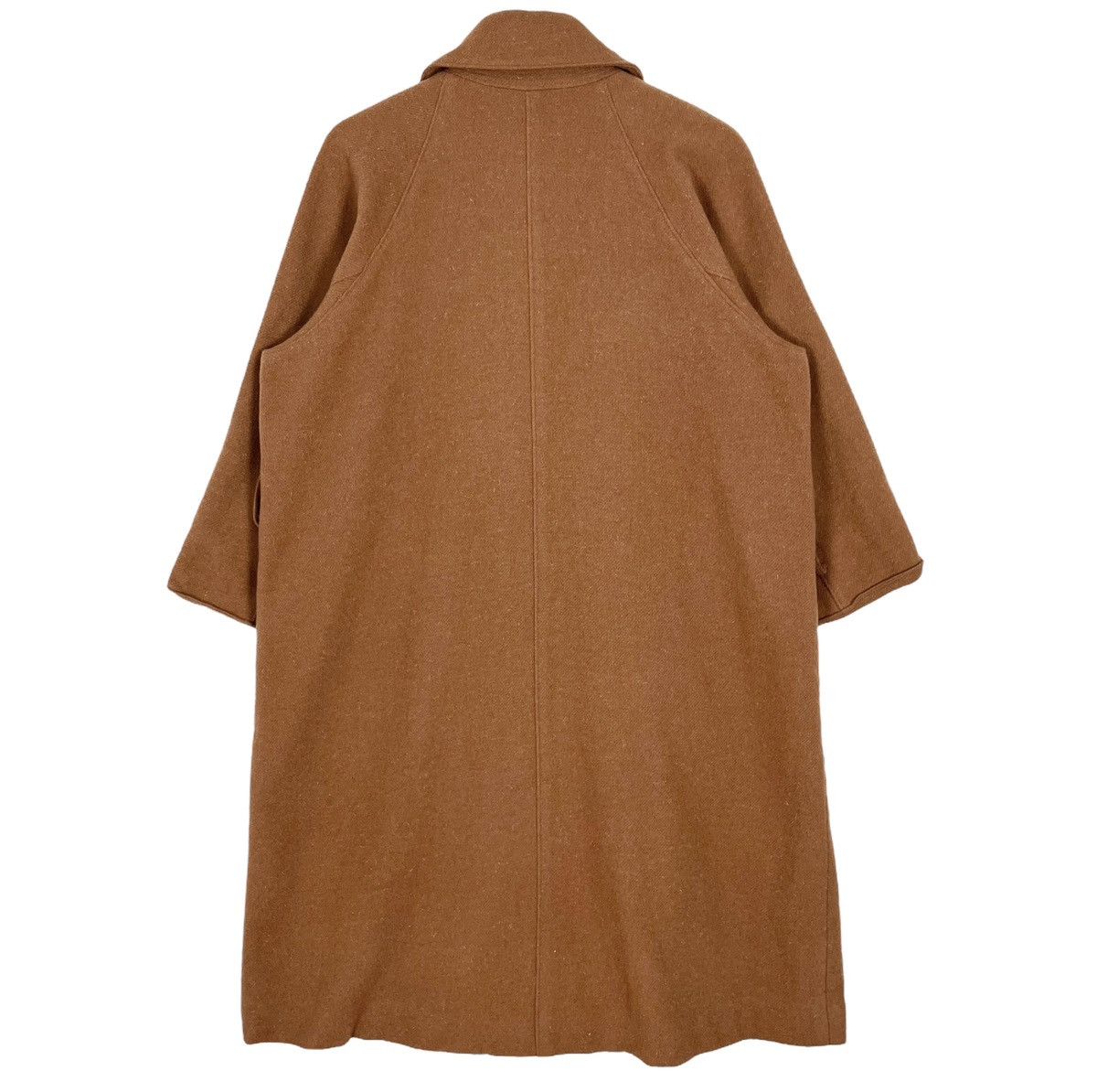 Yohji Yamamoto Vintage 80s Yohji Yamamoto Y’s Wool Coat Size L / US 10 / IT 46 - 12 Thumbnail