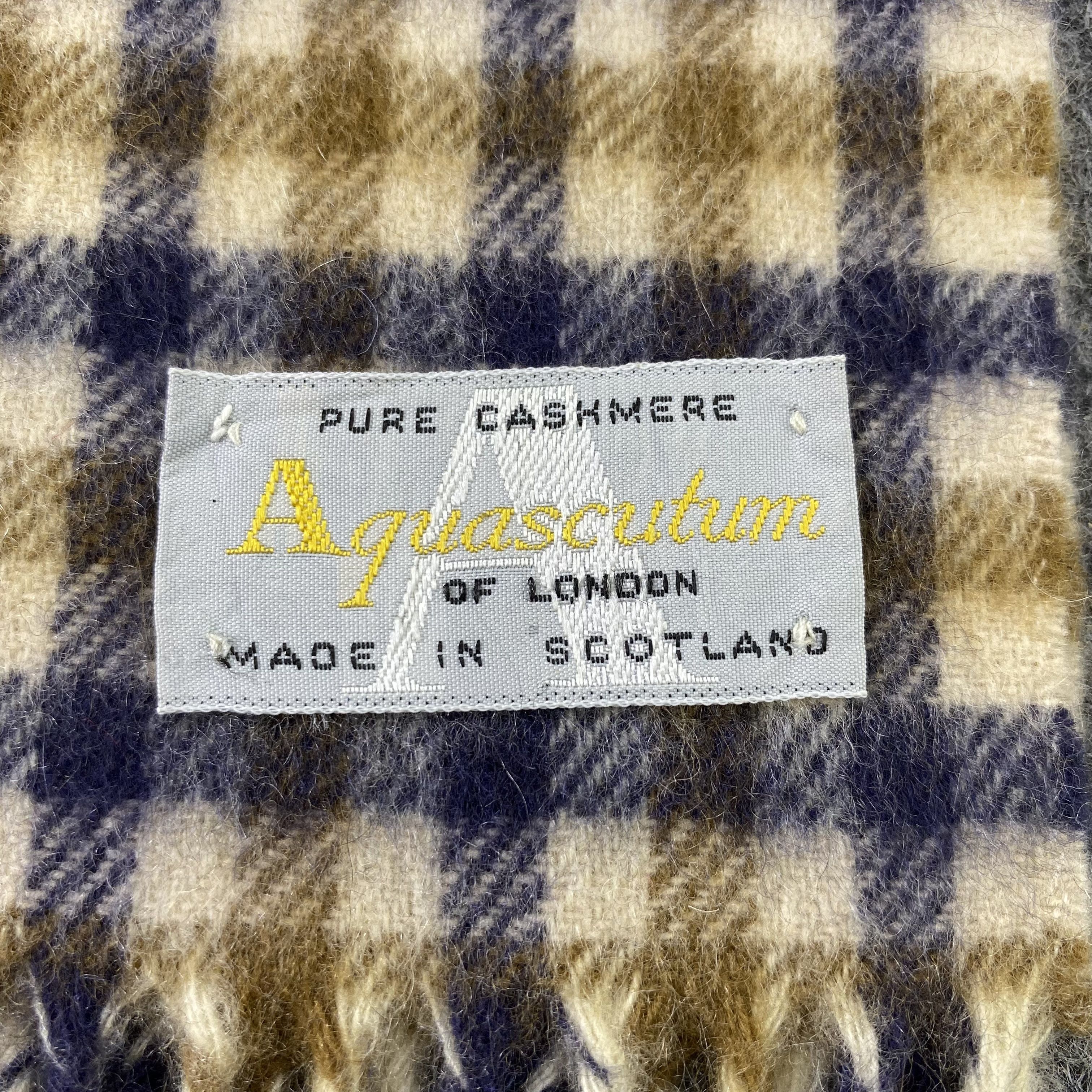 Aquascutum Aquasqutum Muffler / Scarf / Neckwear - T1257 Size ONE SIZE - 5 Thumbnail