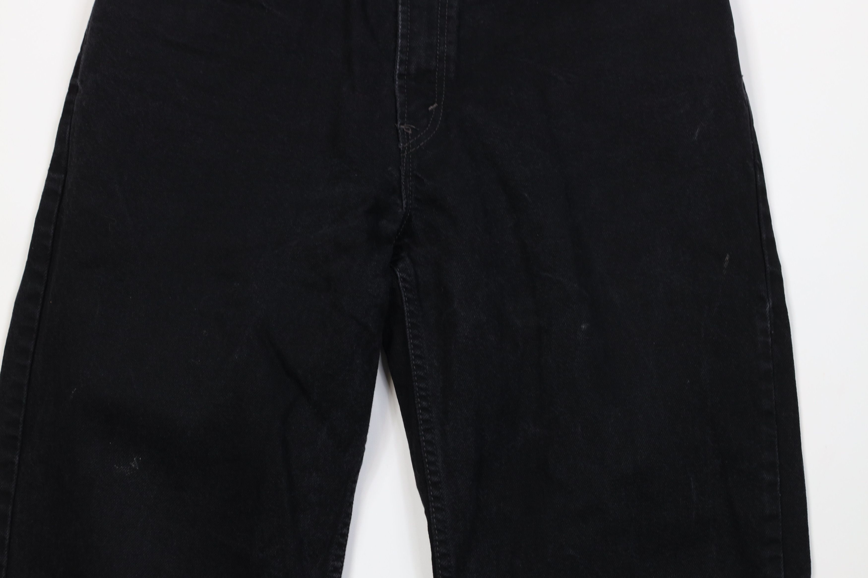 Levi's Vintage Y2K Levis 560 Comfort Relaxed Fit Denim Jeans Black Size US 34 / EU 50 - 3 Thumbnail