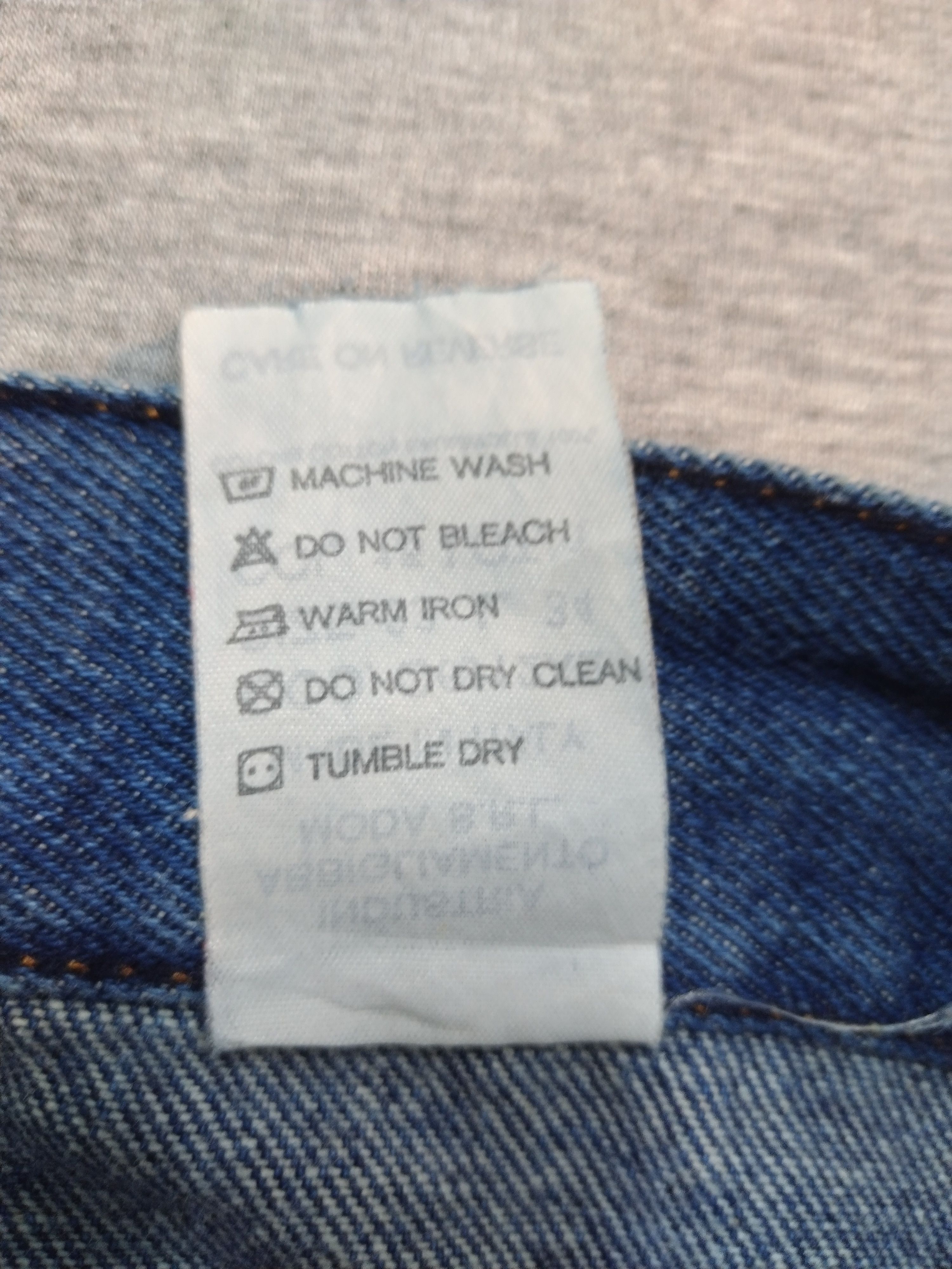 Giorgio Armani × If Six Was Nine × Vintage 💥 Vintage GA Armani Jeans sunfaded blue Jeans made in italy Size US 33 - 10 Thumbnail