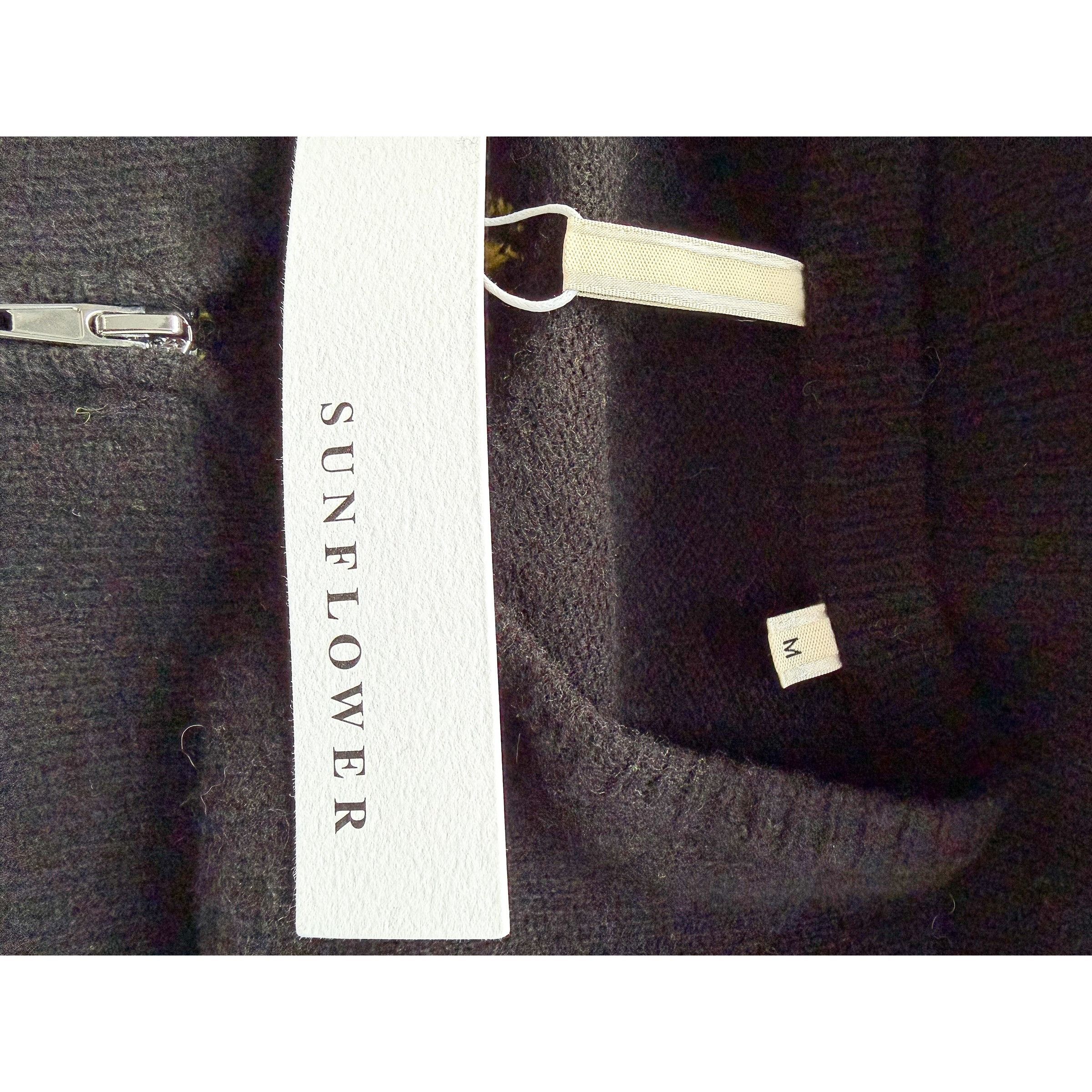 Sunflower Sunflower Black Movie Merino Wool Zip Cardigan Size US XL / EU 56 / 4 - 6 Thumbnail