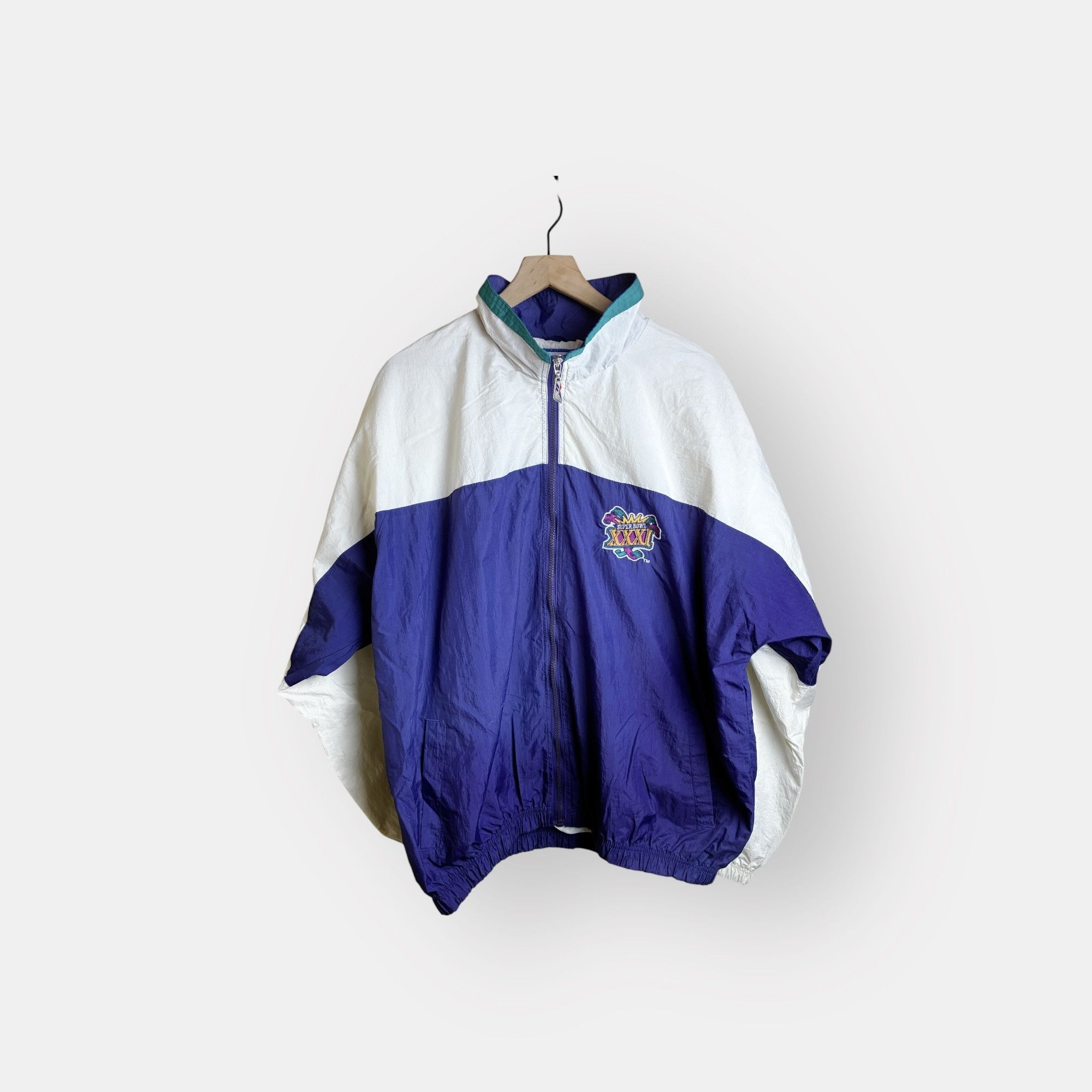 Reebok Vintage 1997 Super Bowl Reebok Jacket Size US XL / EU 56 / 4 - 5 Thumbnail