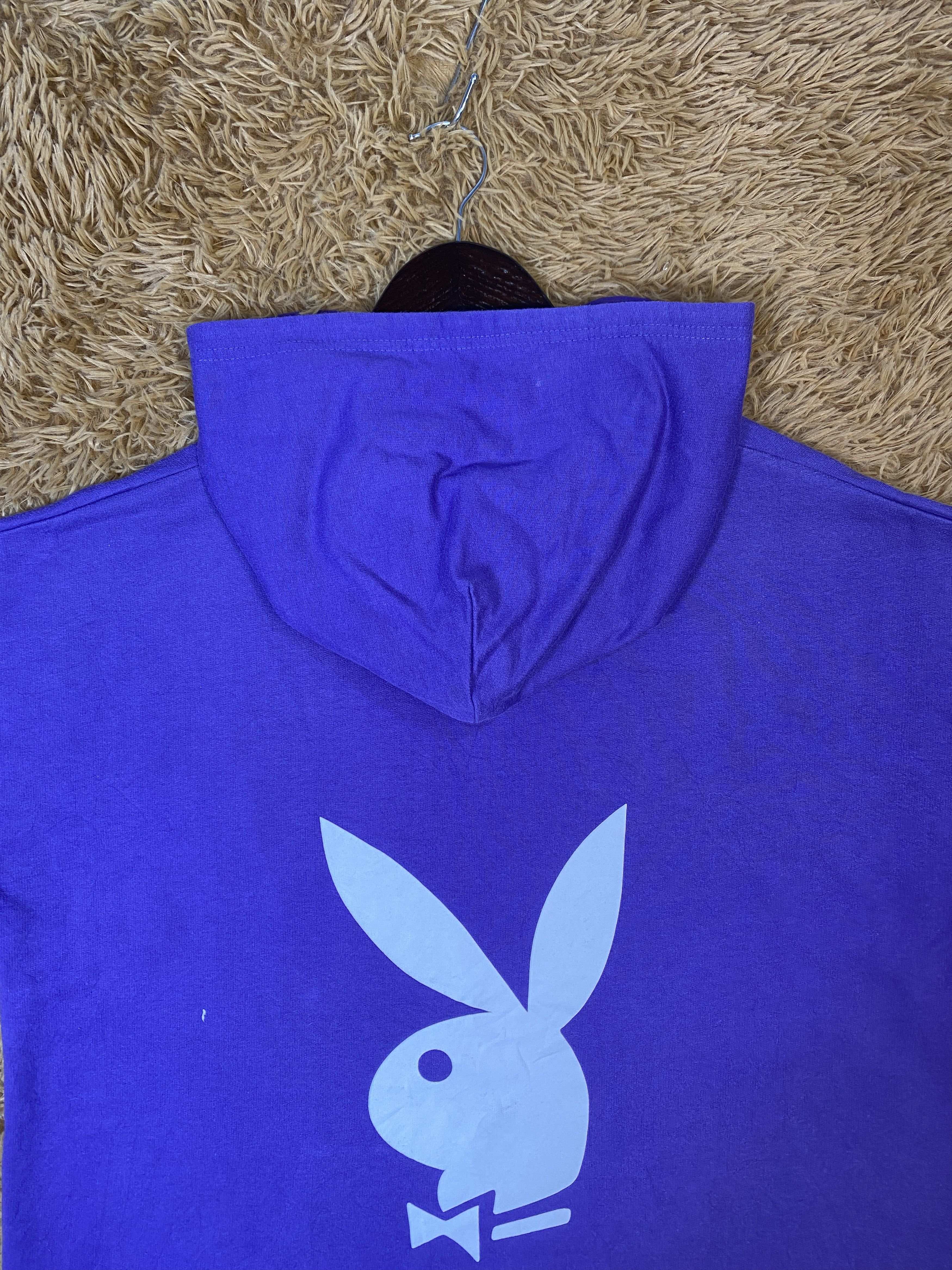 Playboy Vintage Playboy Shorts Sleeve Hoodies PS0397 Size US M / EU 48-50 / 2 - 6 Thumbnail