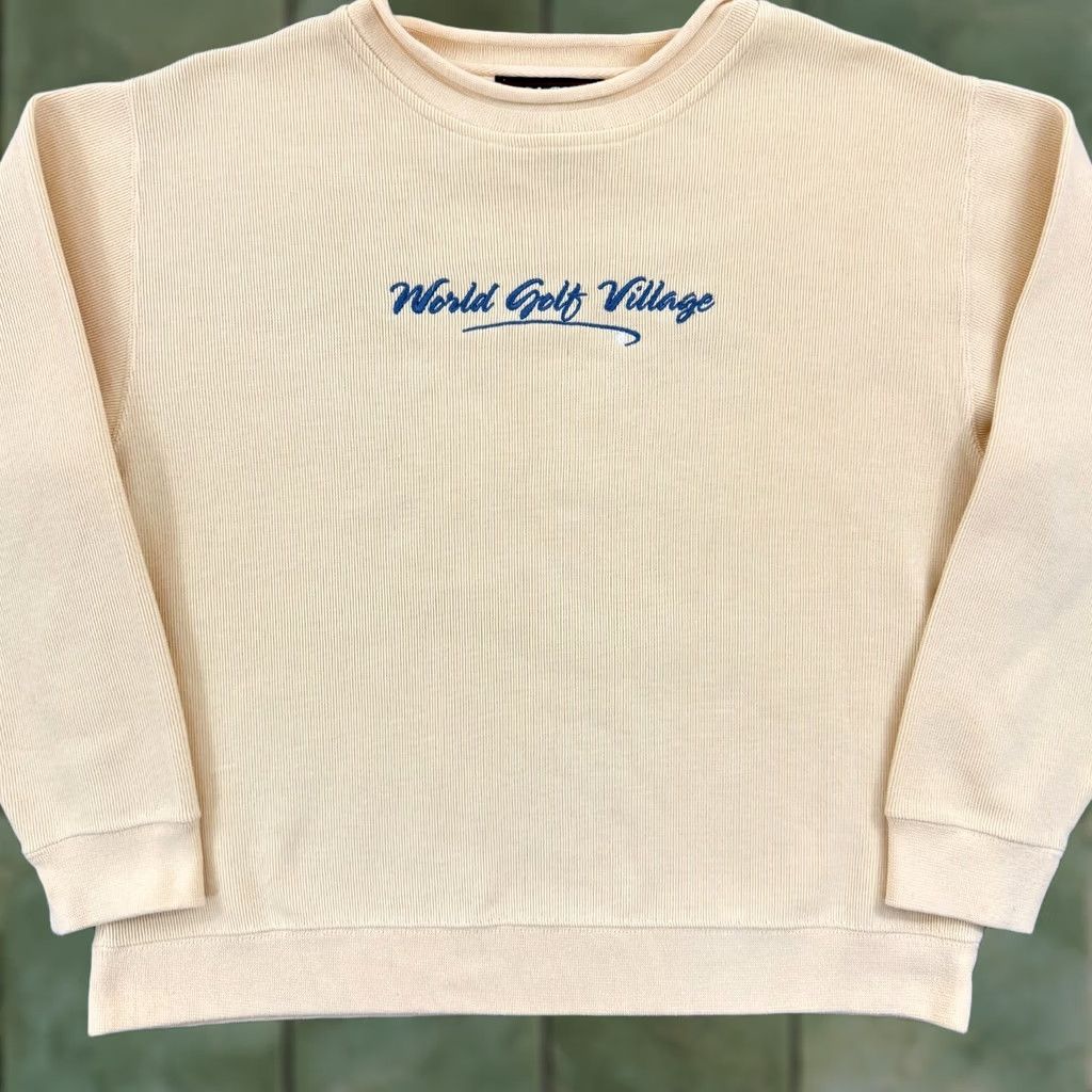 PGA Tour VINTAGE PGA TOUR Sweater Women M Yellow Pullover Golf Village Long Sleeve Casual Size M / US 6-8 / IT 42-44 - 1 Thumbnail