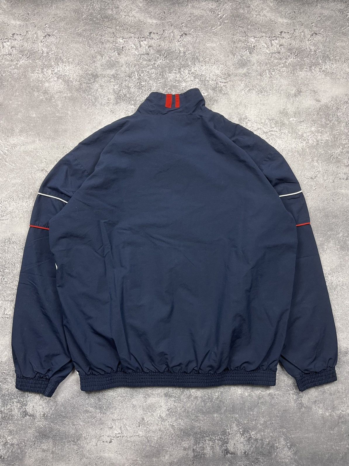 Nike Vintage Nike Track Jacket Full Zip 00s Swoosh Drill Y2K Size US XL / EU 56 / 4 - 13 Thumbnail