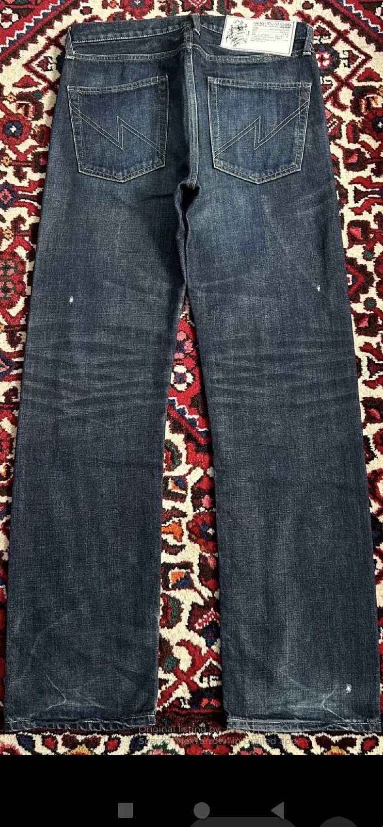 Neighborhood Neighborhood size S Washed Denim Pants Size US 27 - 2 Thumbnail