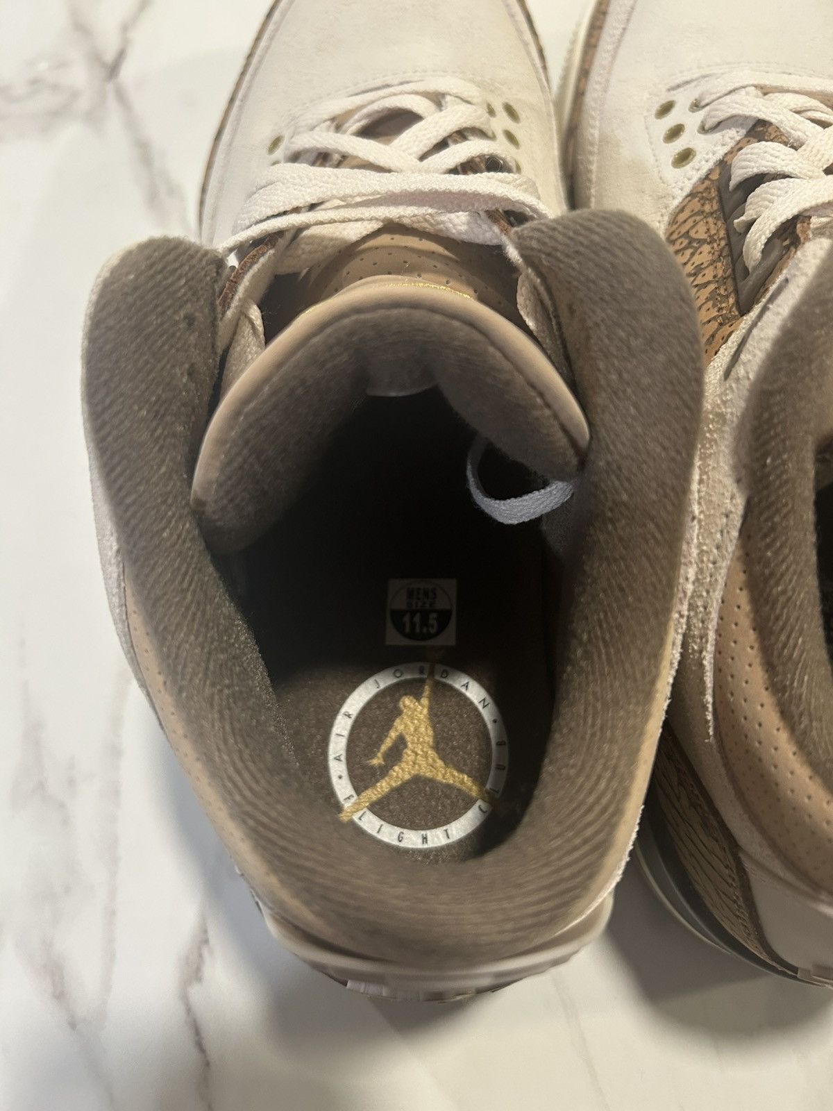 Jordan Brand Jordan 3 Retro Palomino Size US 11.5 / EU 44-45 - 8 Thumbnail