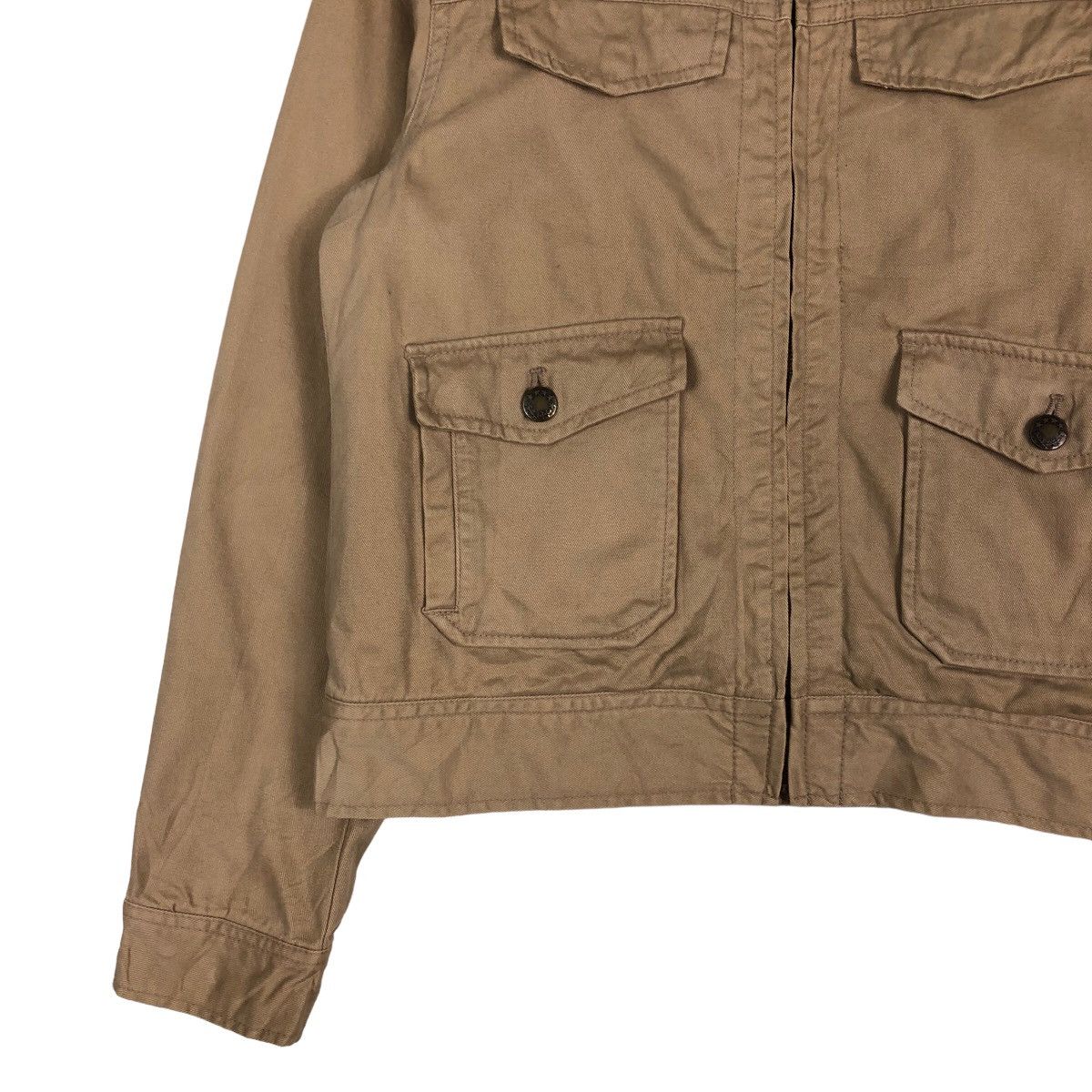 Issey Miyake 🔥Cropped Biker Jacket Trucker Pageboy Japan Made Size US S / EU 44-46 / 1 - 4 Thumbnail