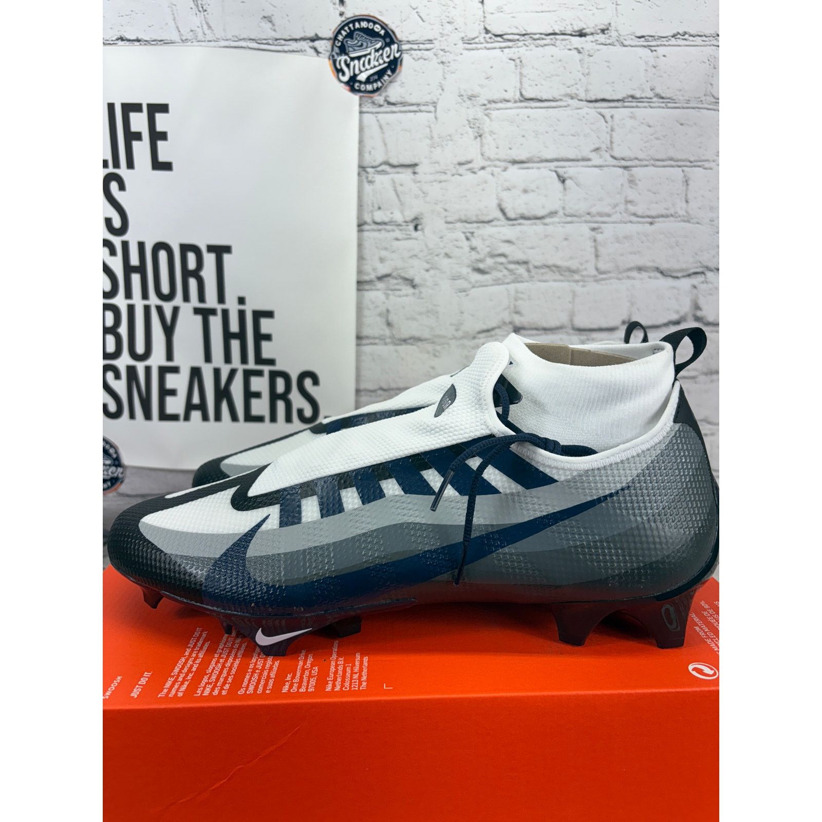 Nike Nike Vapor Edge 360 Pro Ghost Lace Football Cleats Men 14.5 Size US 15 / EU 48 - 3 Thumbnail