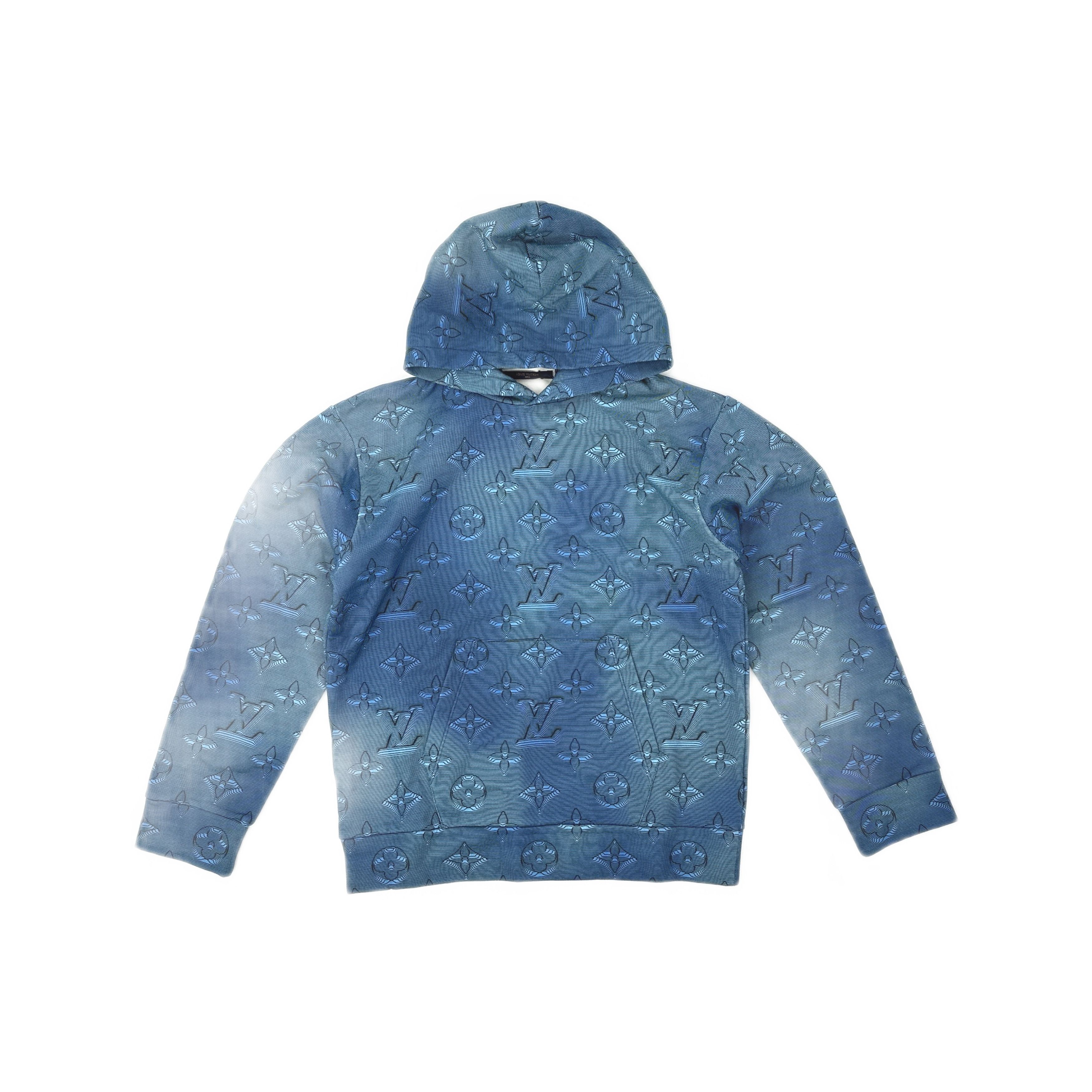 Louis Vuitton Louis Vuitton Allover Monogram Hoodie Size L Size US L / EU 52-54 / 3 - 1 Thumbnail