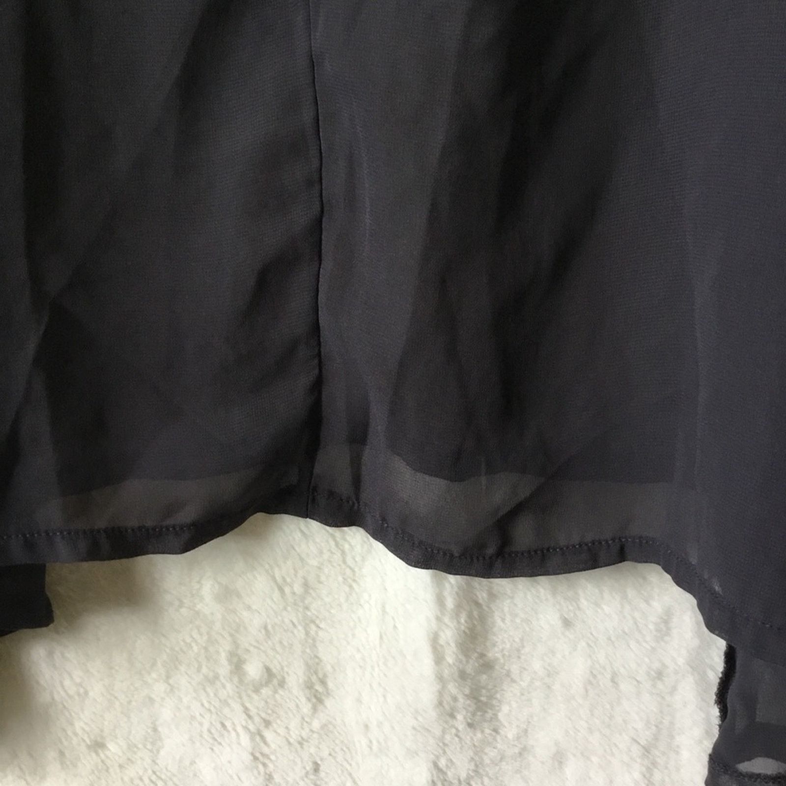 Other Marseille Gray Sheer Asymmetrical Hem Tunic Size S / US 4 / IT 40 - 15 Thumbnail