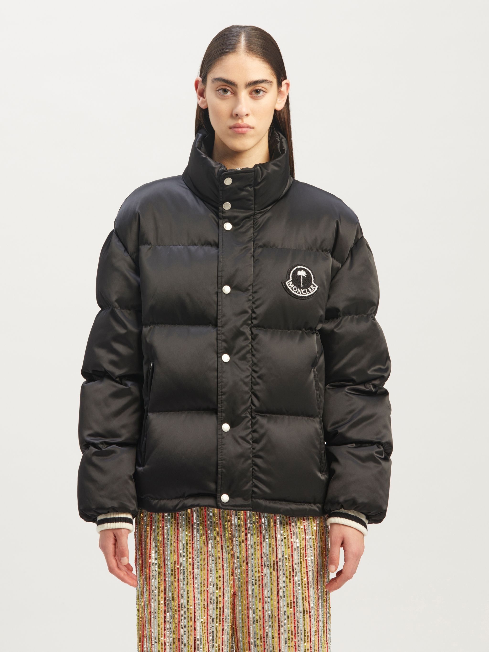 Moncler × Palm Angels o1w1db10824 Wharram Giubbotto in Black Size US S / EU 44-46 / 1 - 4 Thumbnail