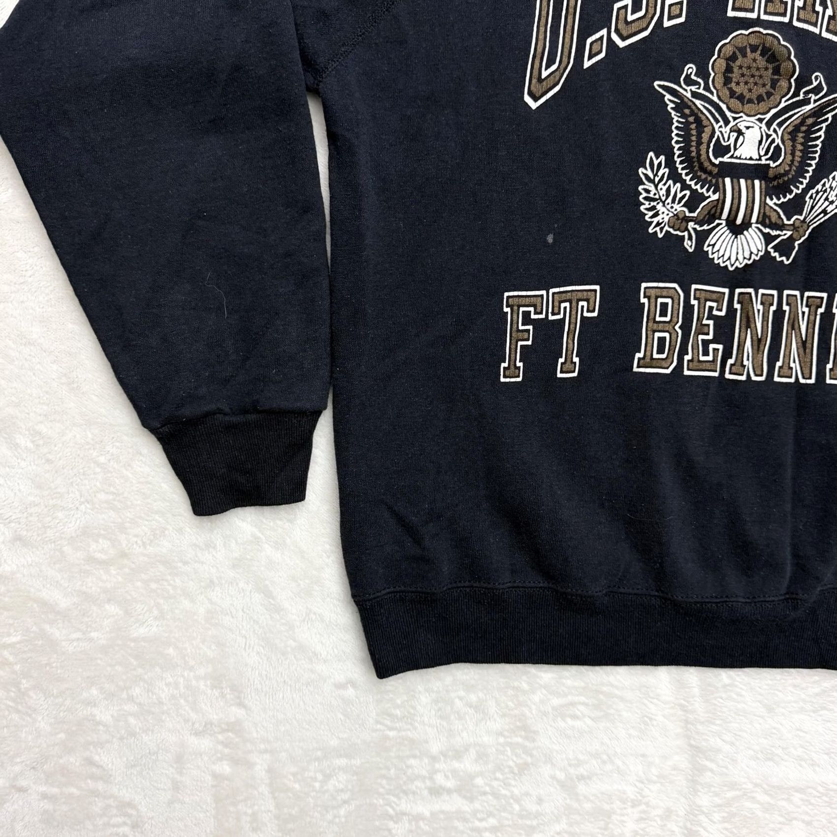 Vintage VINTAGE Artex US Army Ft Benning Sweatshirt Mens L Blue Crewneck Fleece Size US L / EU 52-54 / 3 - 7 Thumbnail